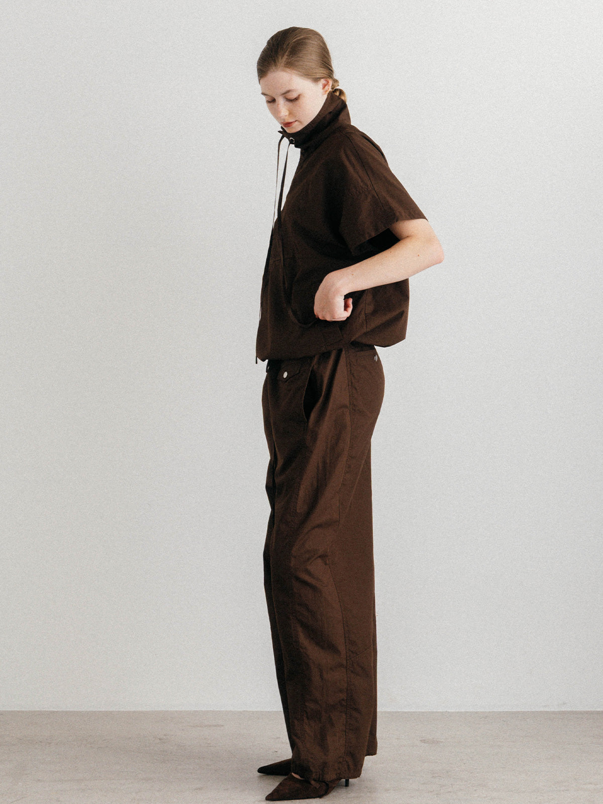 UTILITY ANORAK TOP
