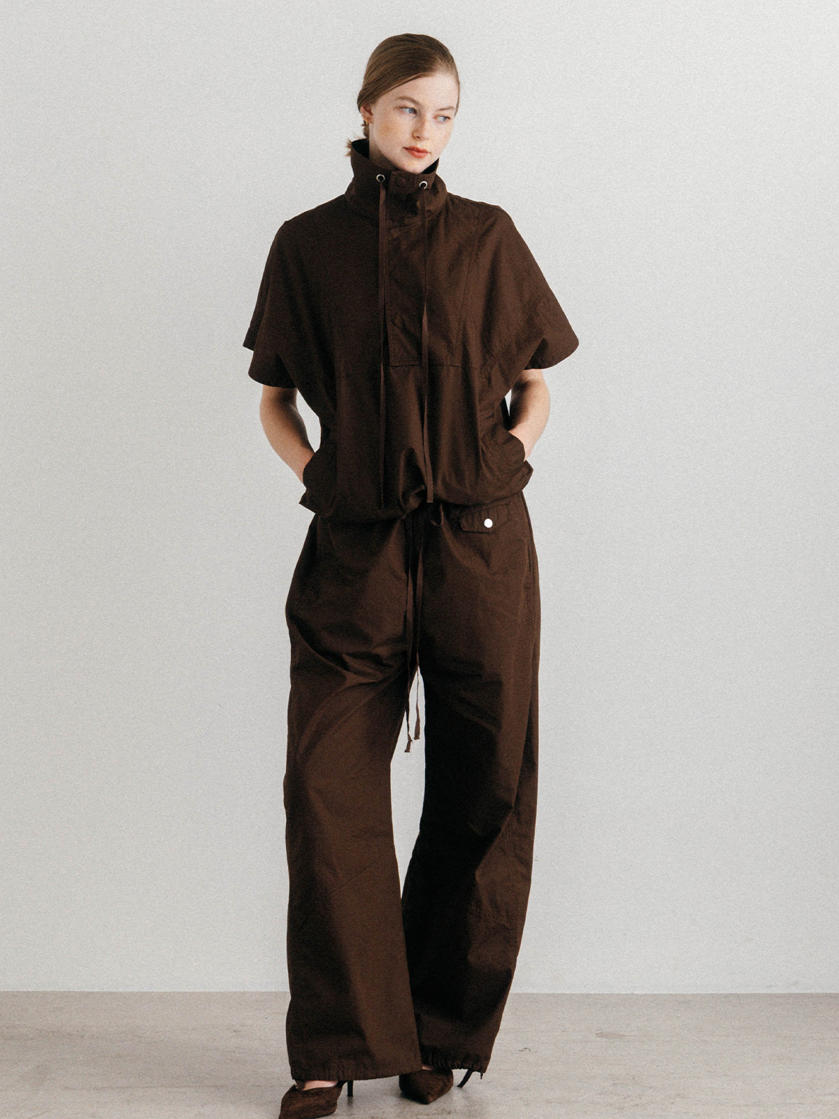 UTILITY ANORAK TOP