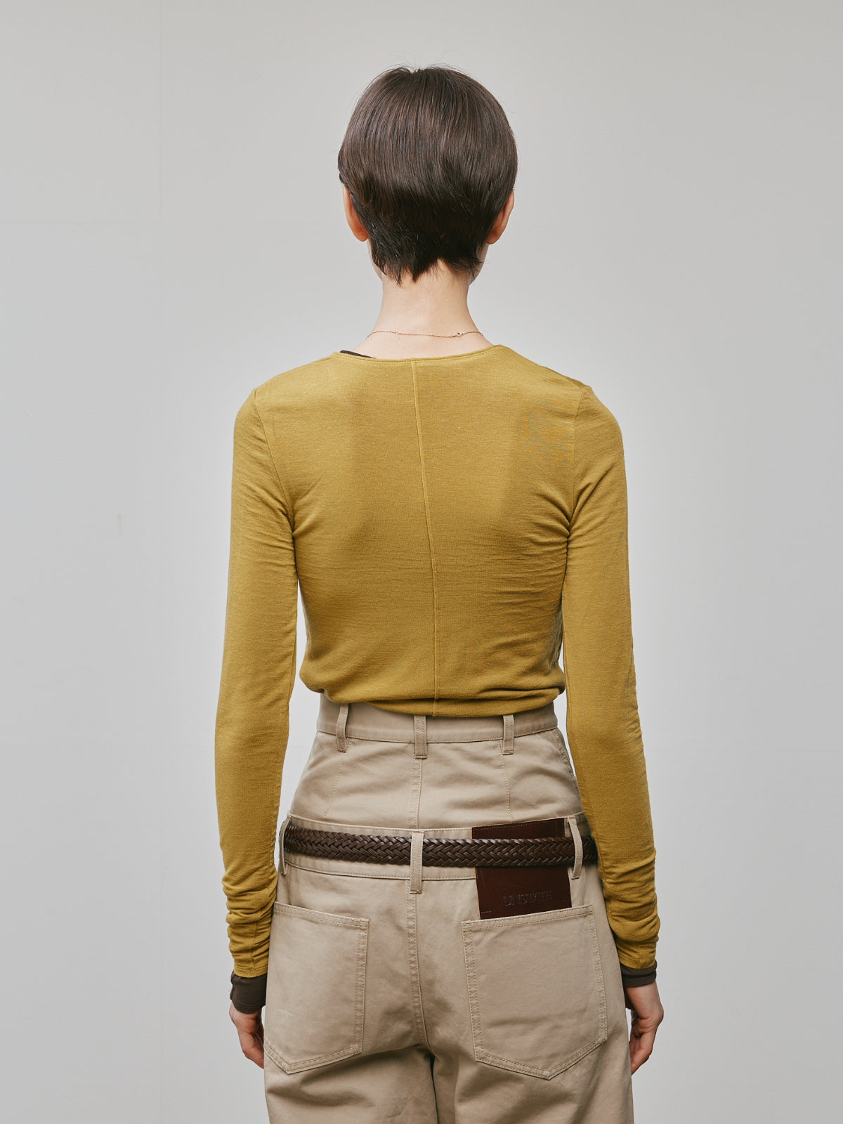 WOOL SHEER LONG SLEEVE
