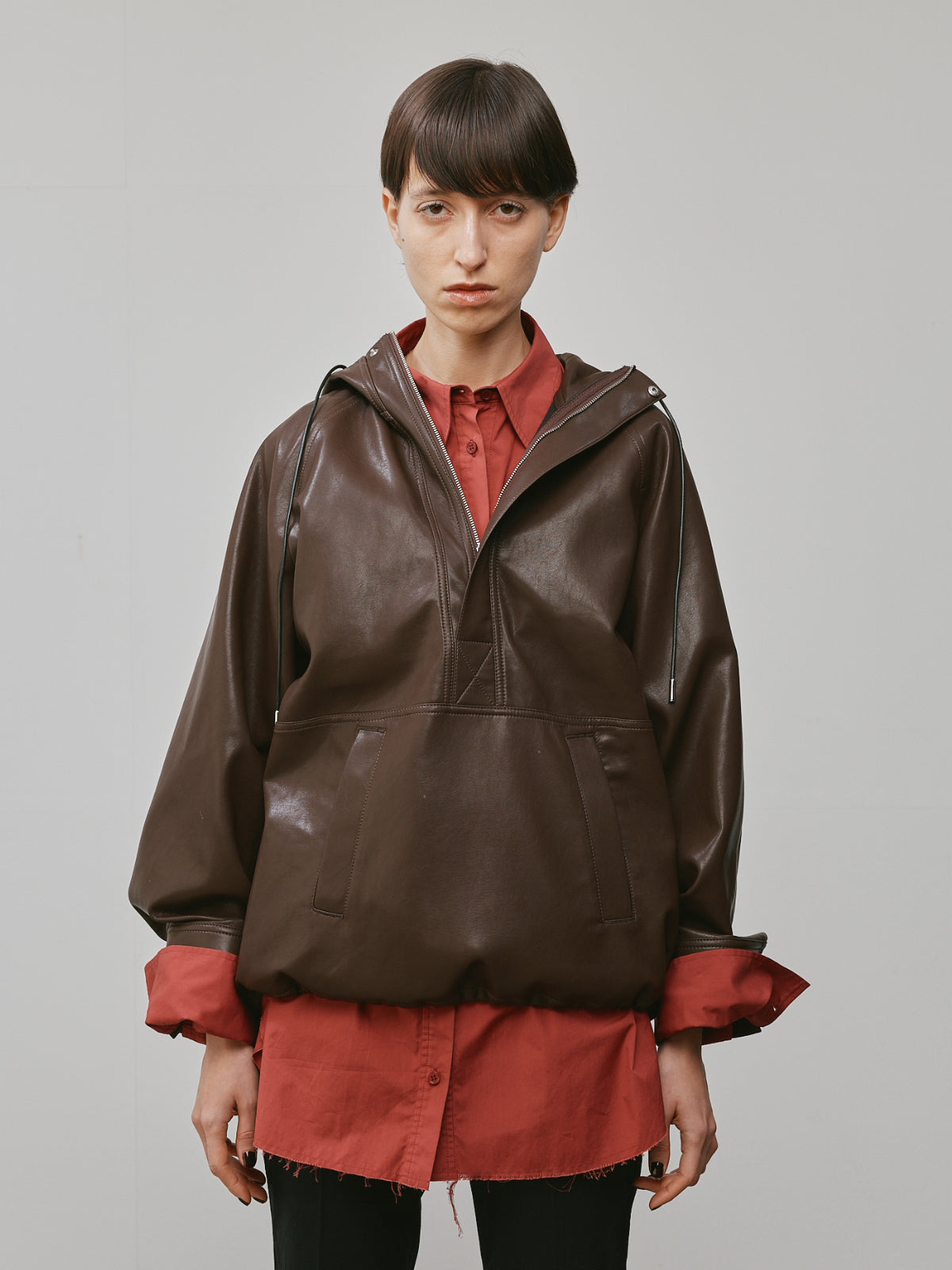 ANORAC in leather
