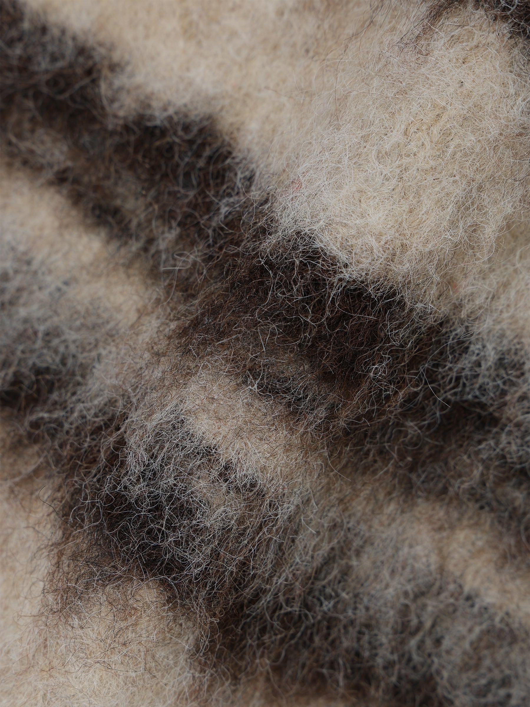 MOHAIR BORDER KNIT