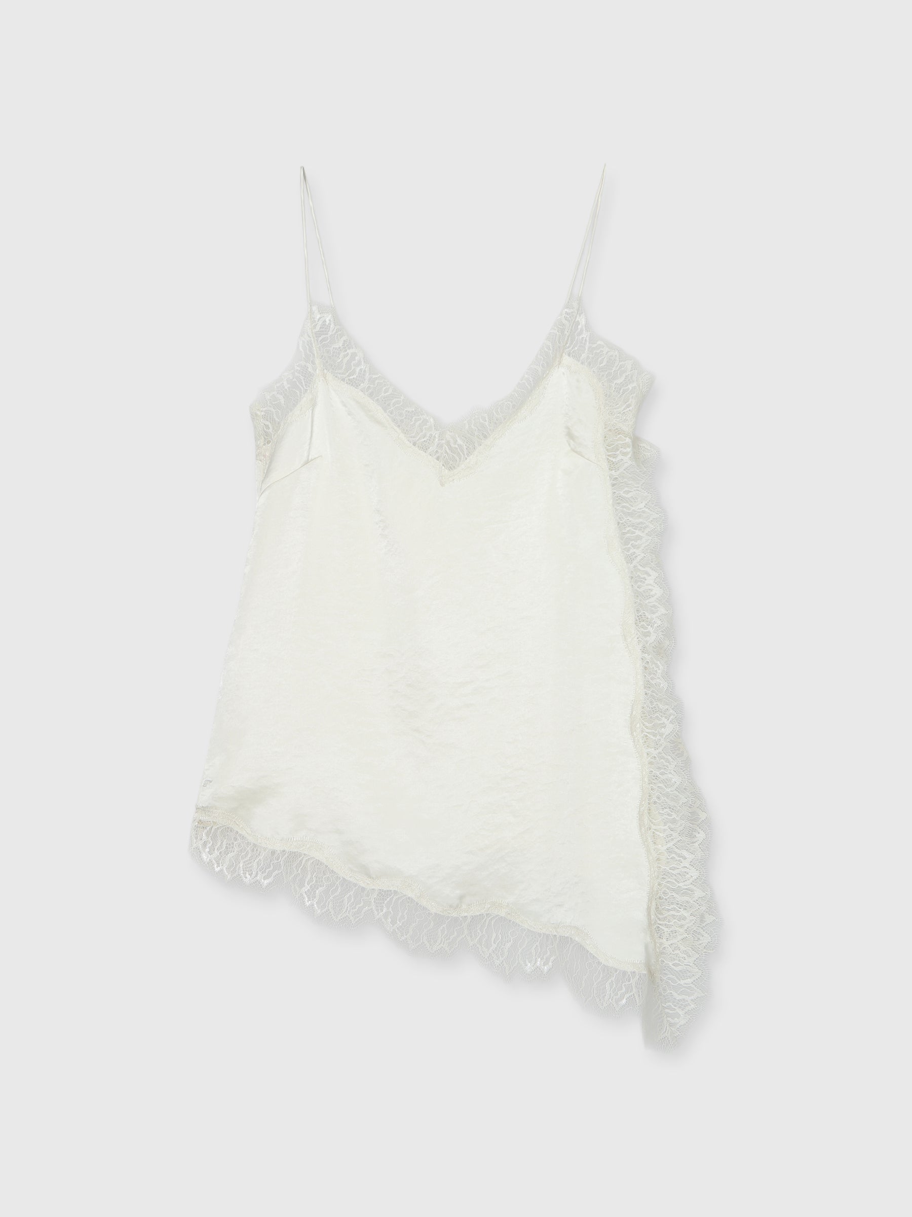 SATIN LACE CAMI