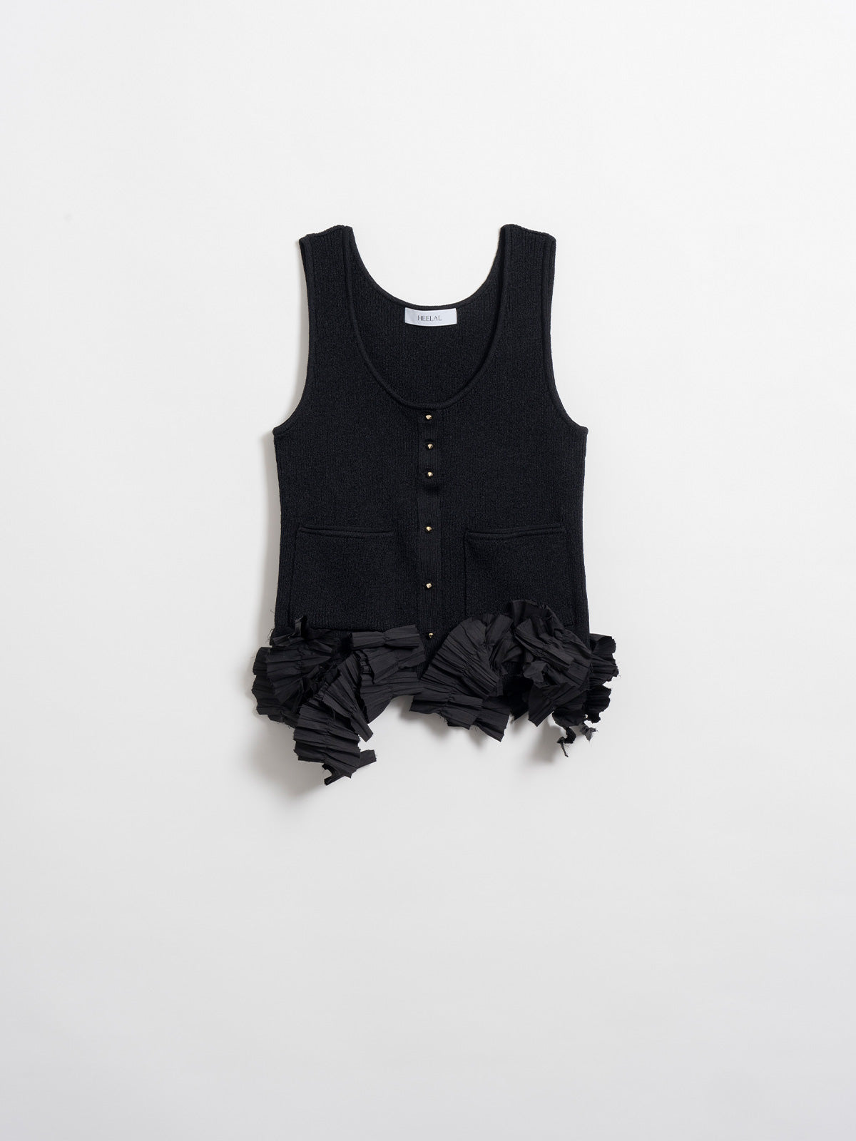 Ripple frill knit