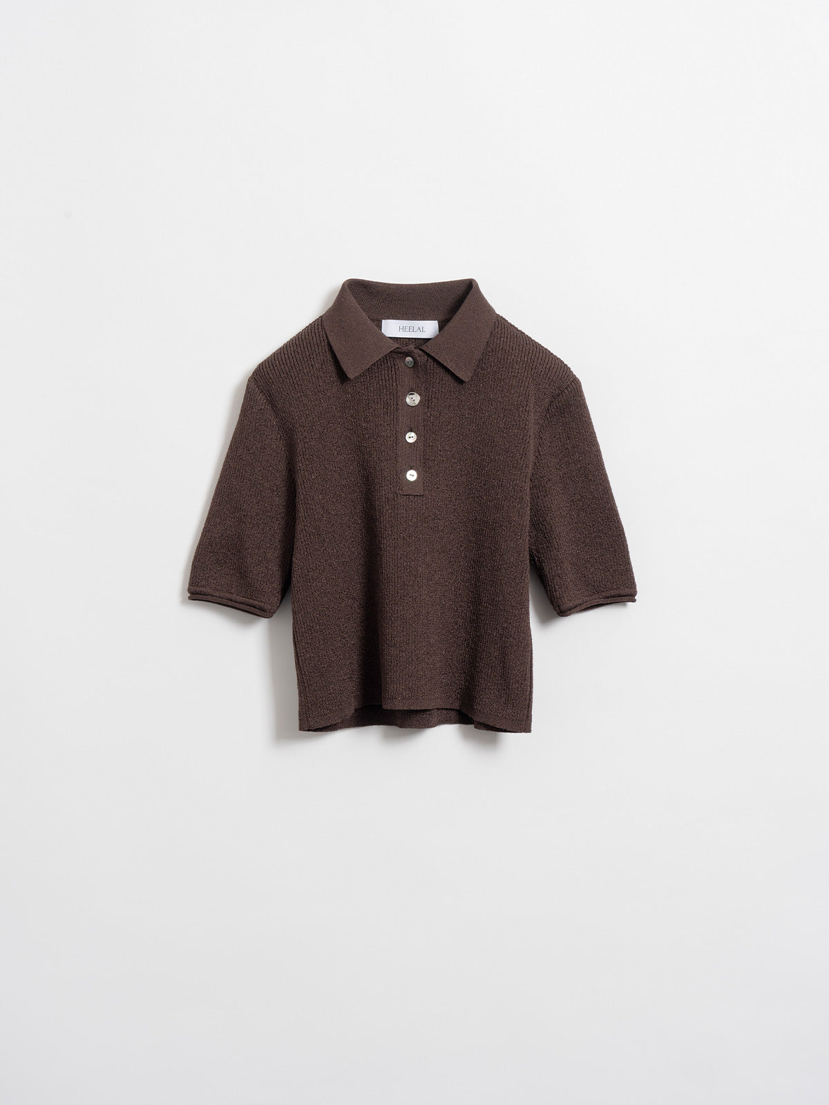 Optical standard polo knit