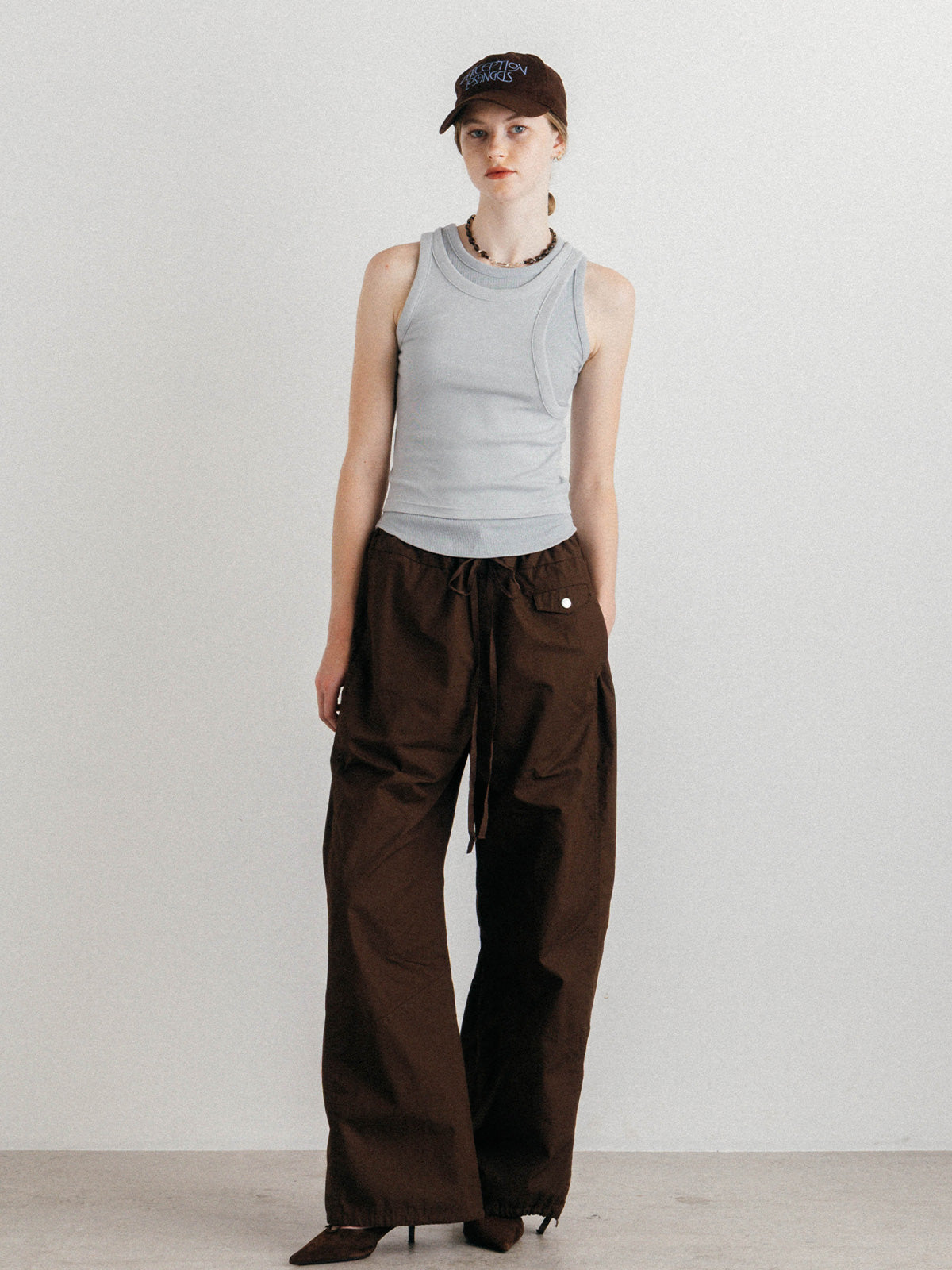 OFFSET WAIST PANTS