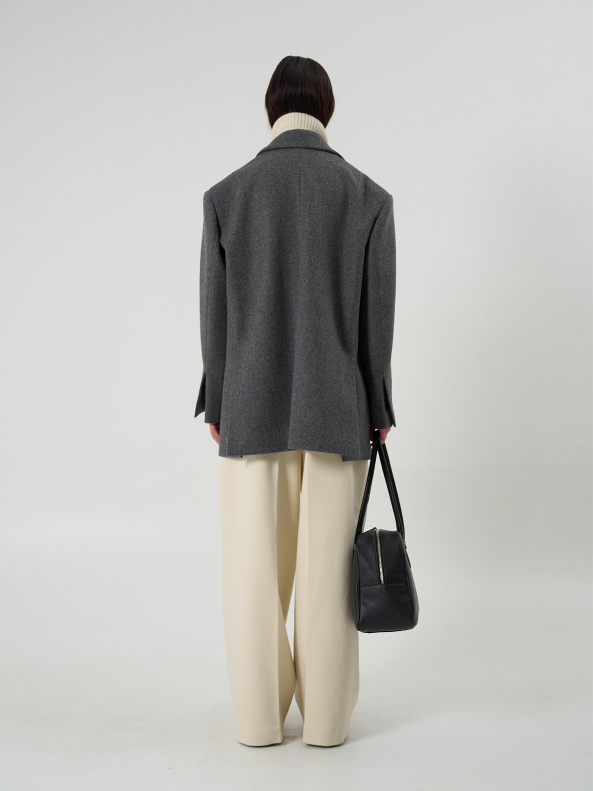 【BLOSSOM】RIVER WOOL OVERFIT JACKET