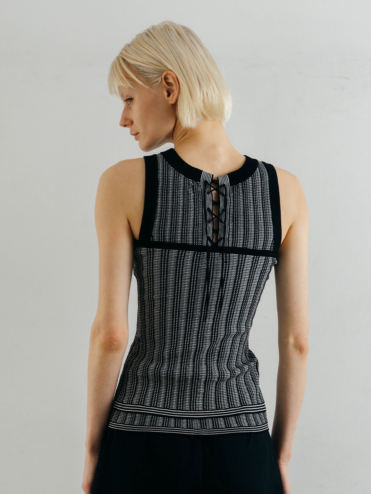 TUCK STITCH TANK TOP