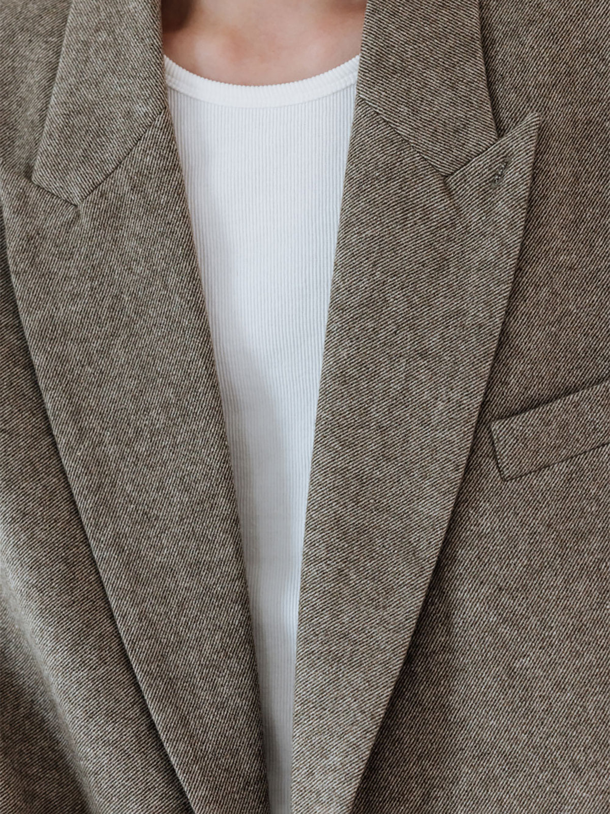 【Studio Doe】Gender Free Wool Double-Breasted Coat