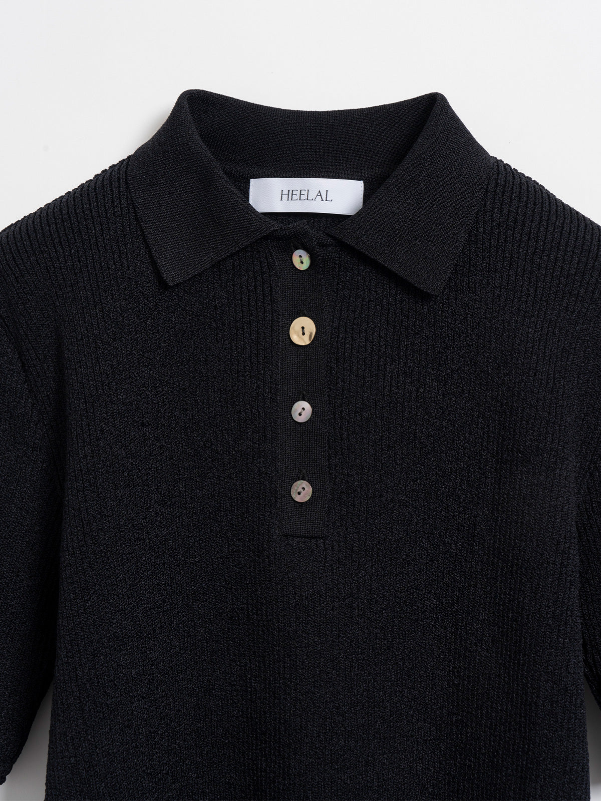Optical standard polo knit