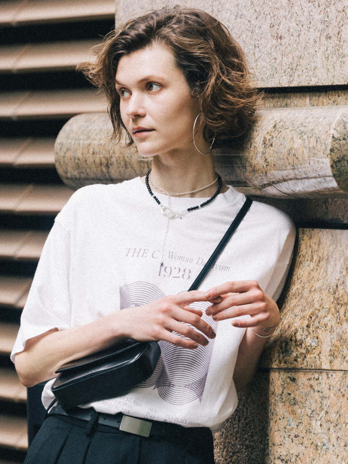 【CREDONA×Mollier】Dali Necklace Onyx