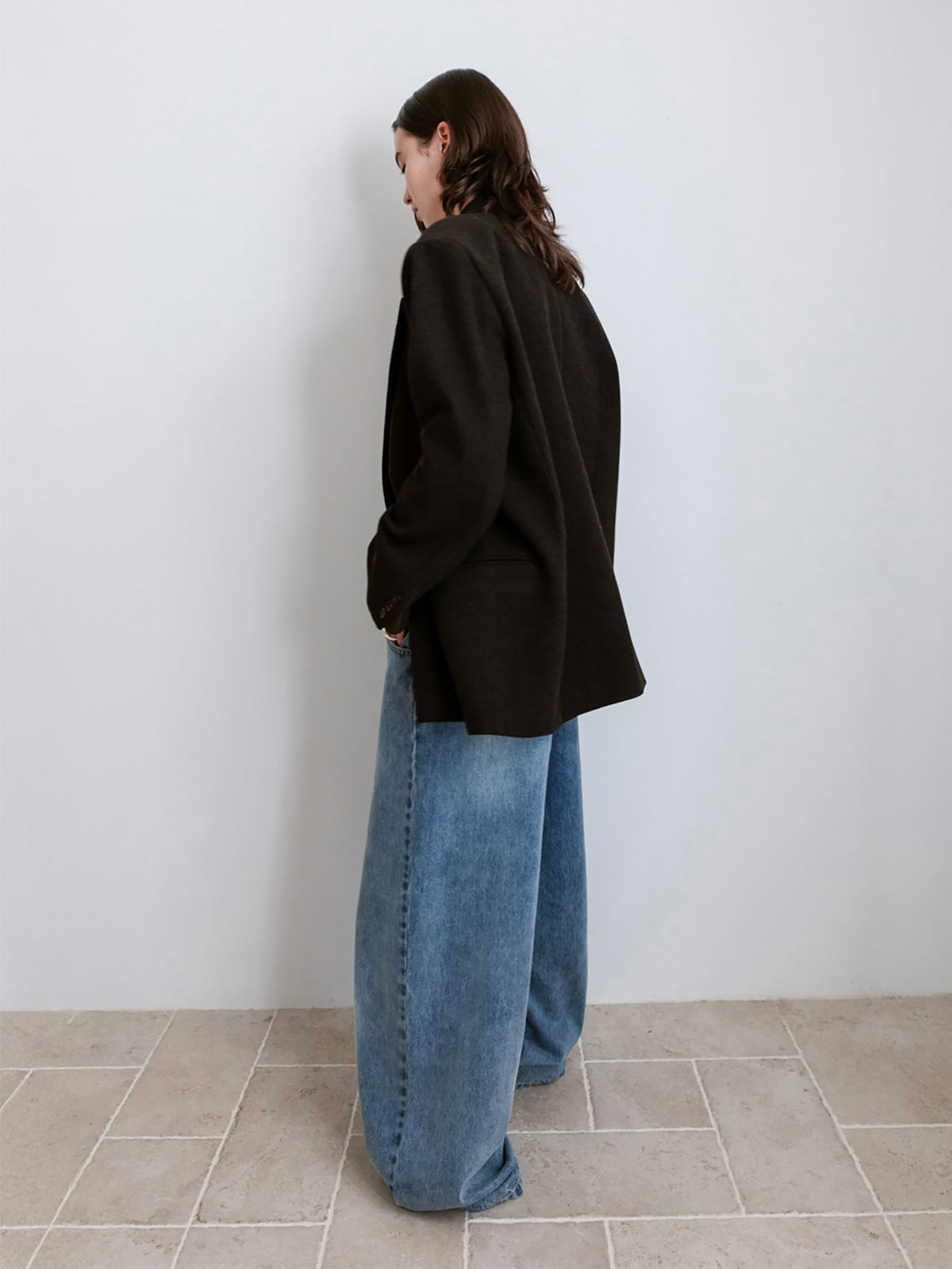 【Studio Doe】Gender Free Wool Double-Breasted Coat