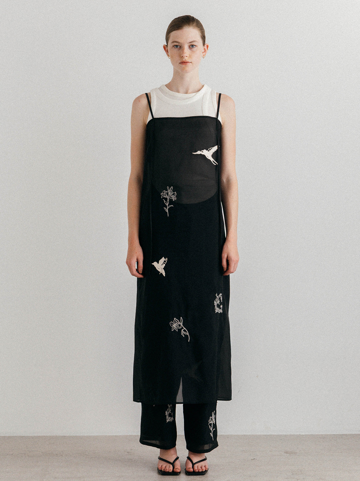 FRAGMENT VEIL DRESS
