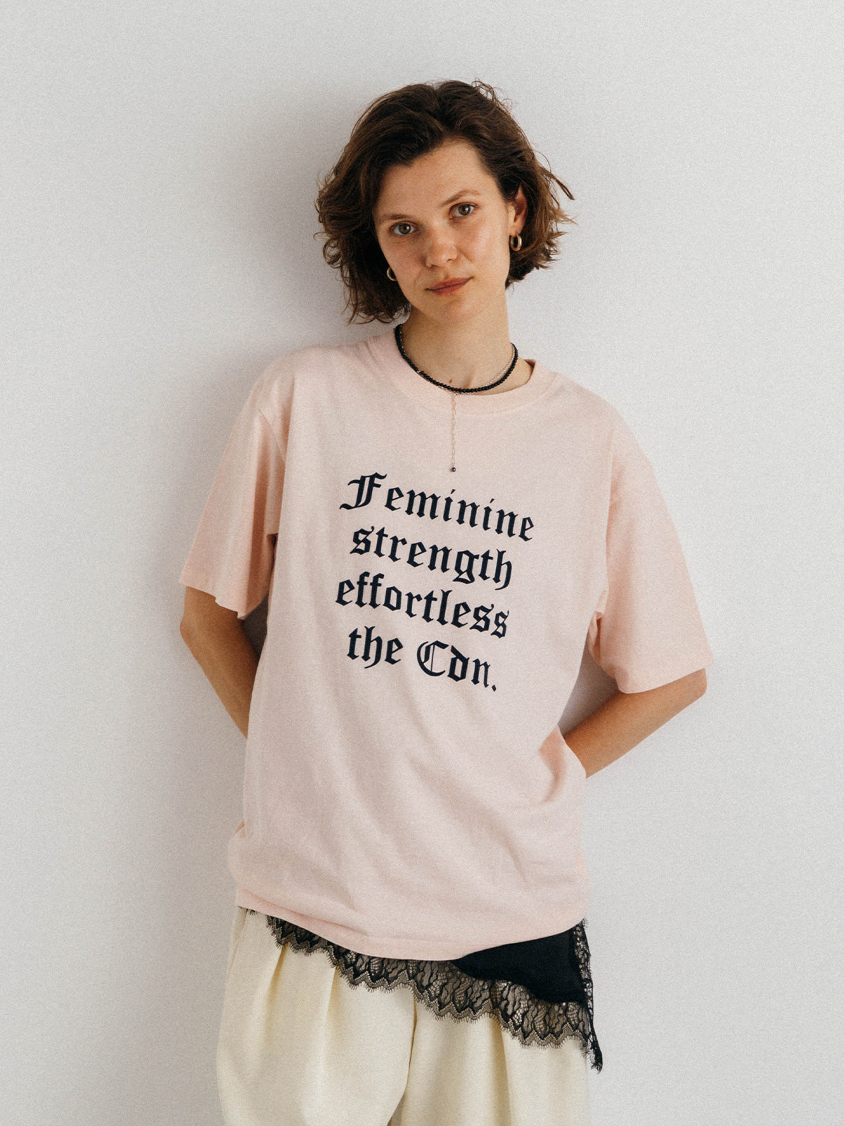 PARMANENT TEE(FLOCKY OLD ENGLISH)