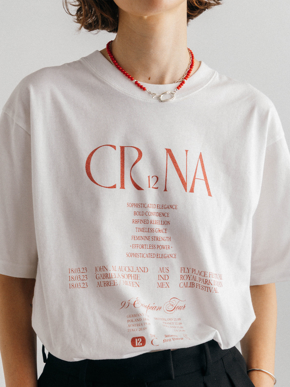 【CREDONA×Mollier】Dali Necklace Coral