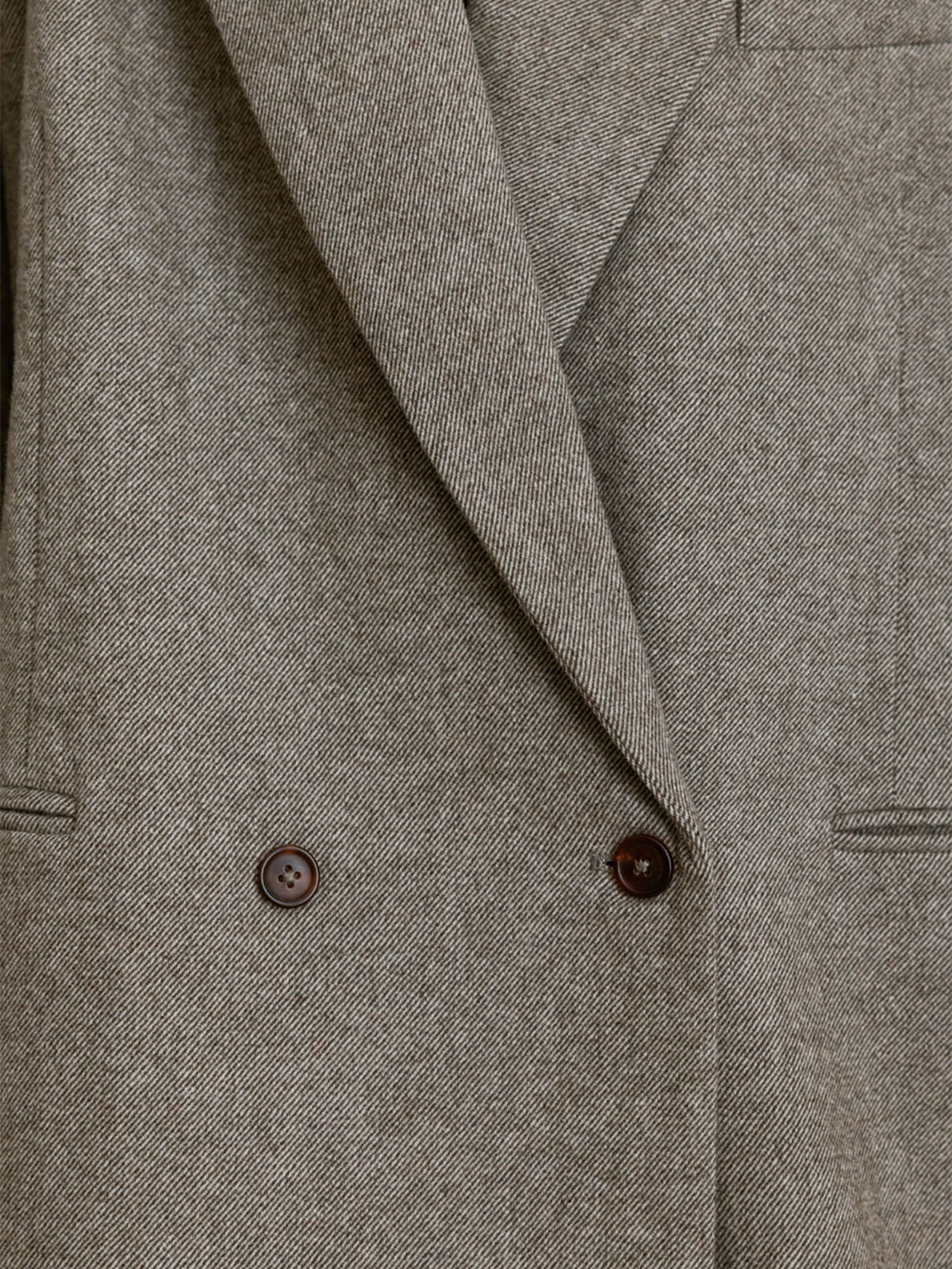 【Studio Doe】Gender Free Wool Double-Breasted Coat