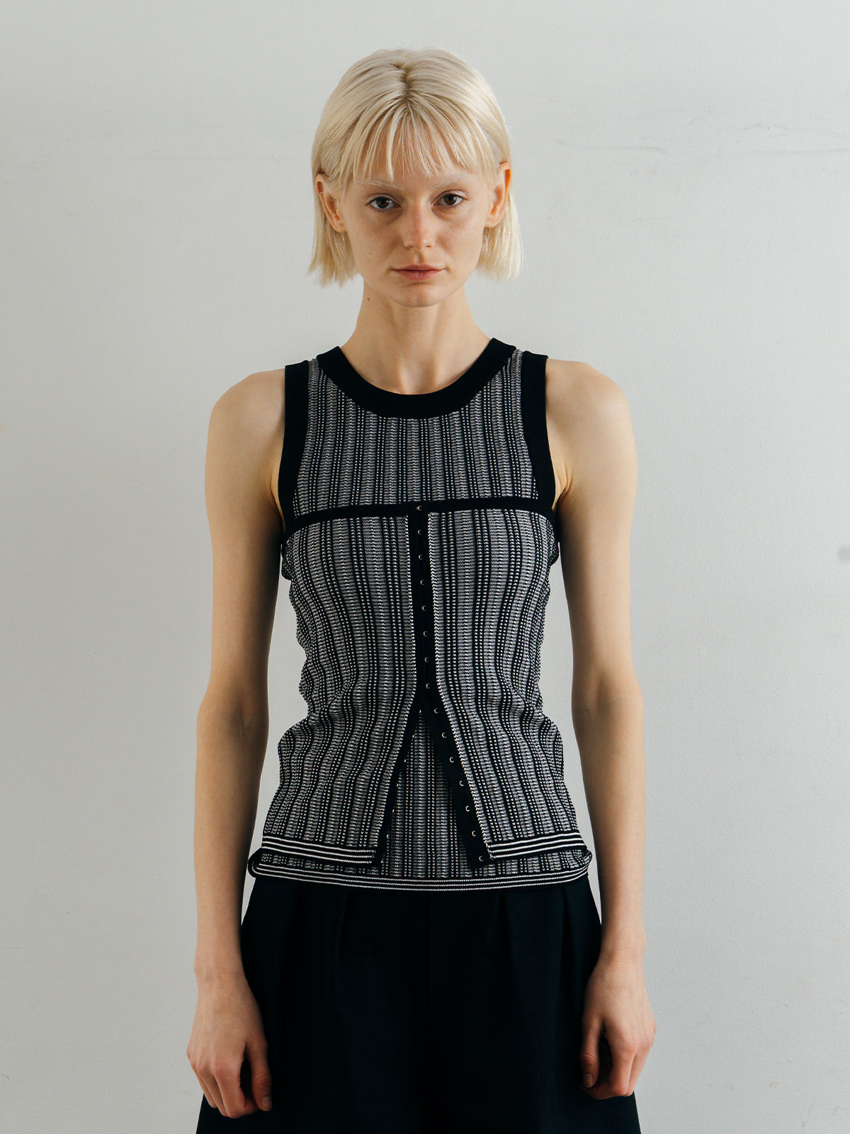 TUCK STITCH TANK TOP