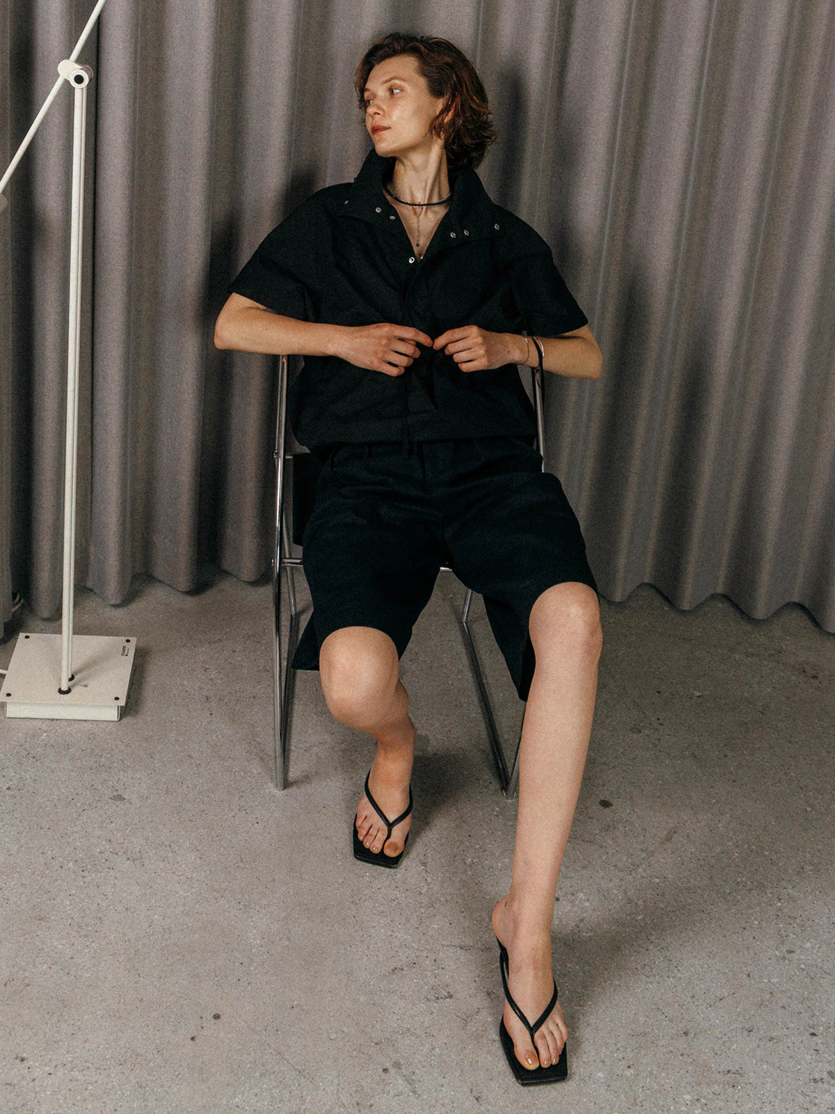 UTILITY ANORAK TOP
