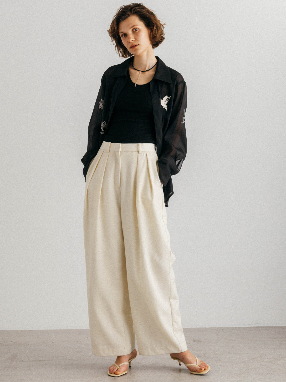 FRAGMENT VEIL SHIRT