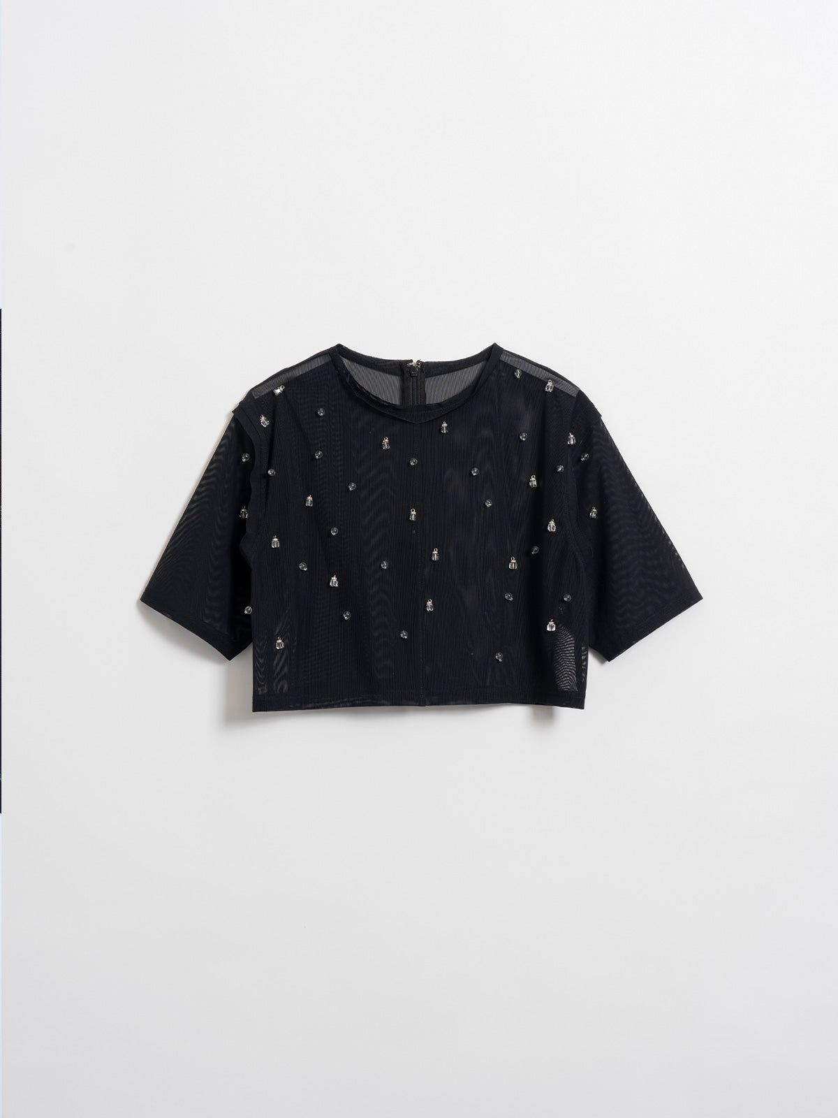 Lantern beads sheer tops