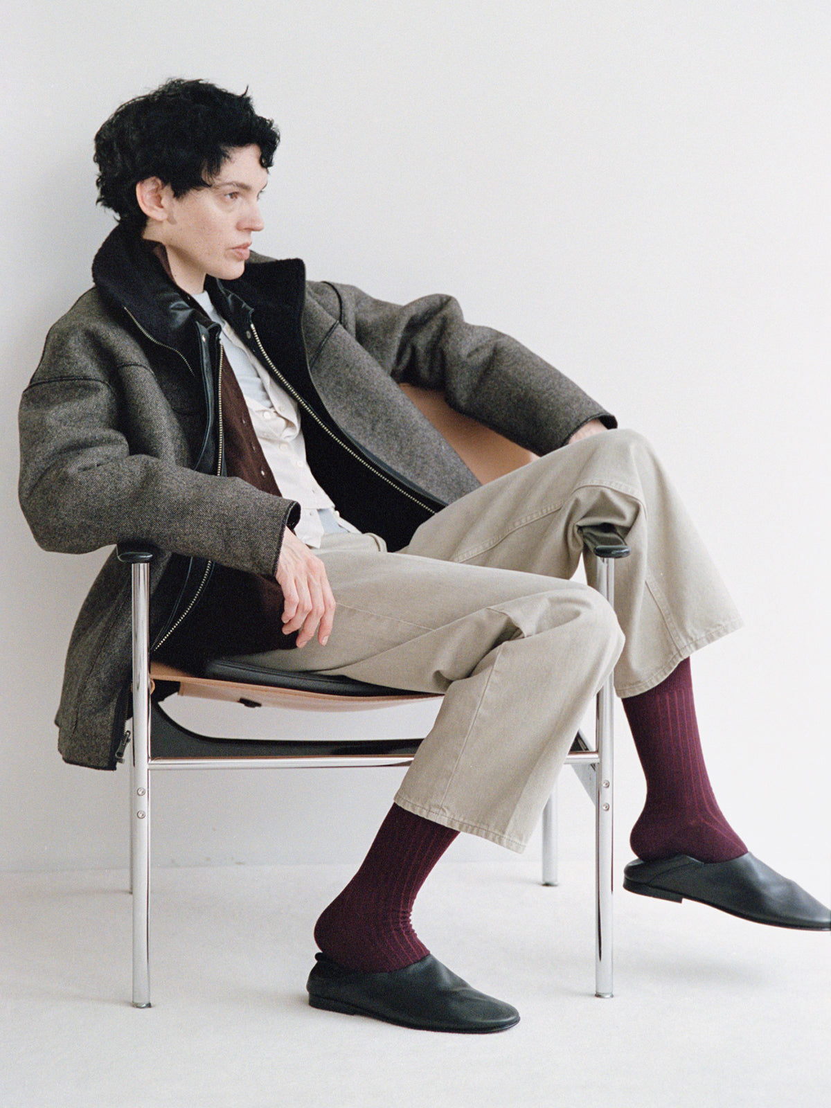 DUAL TEXTURE WOOL BOULSON