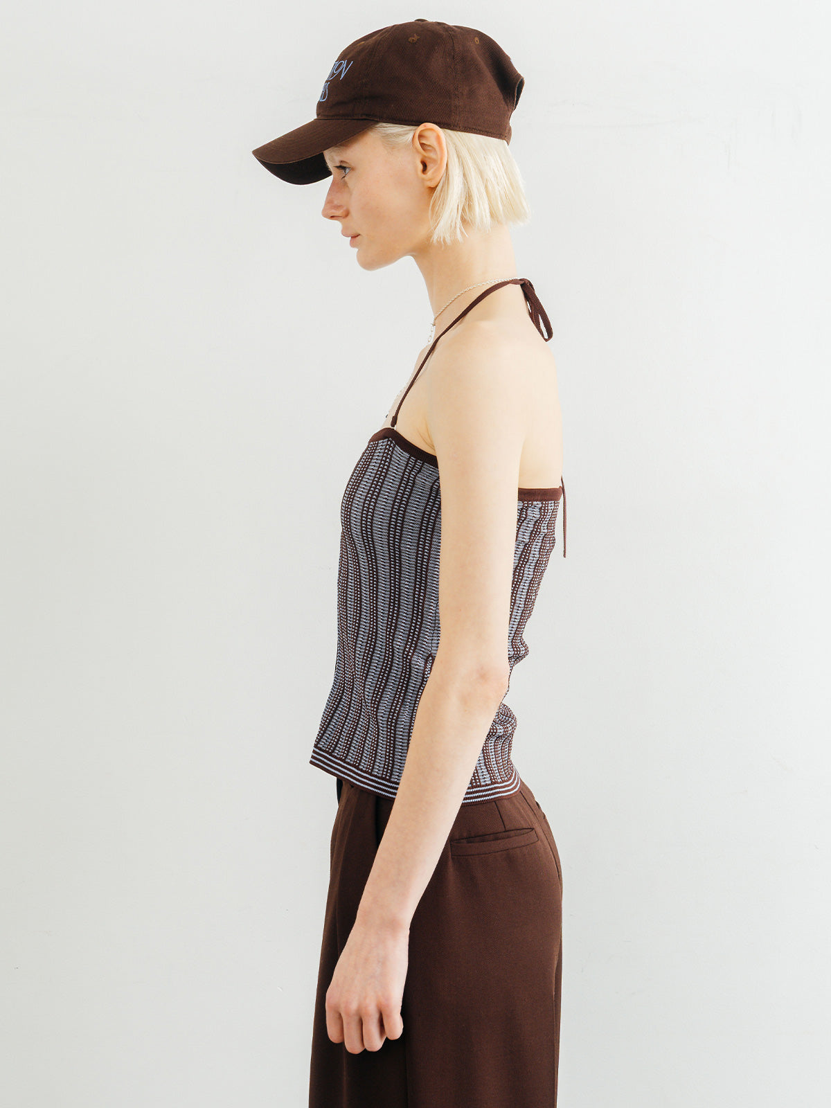 TUCK STITCH BUSTIER