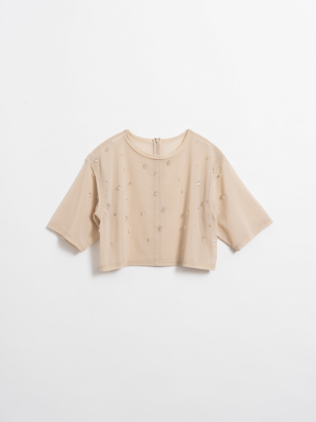 Lantern beads sheer tops
