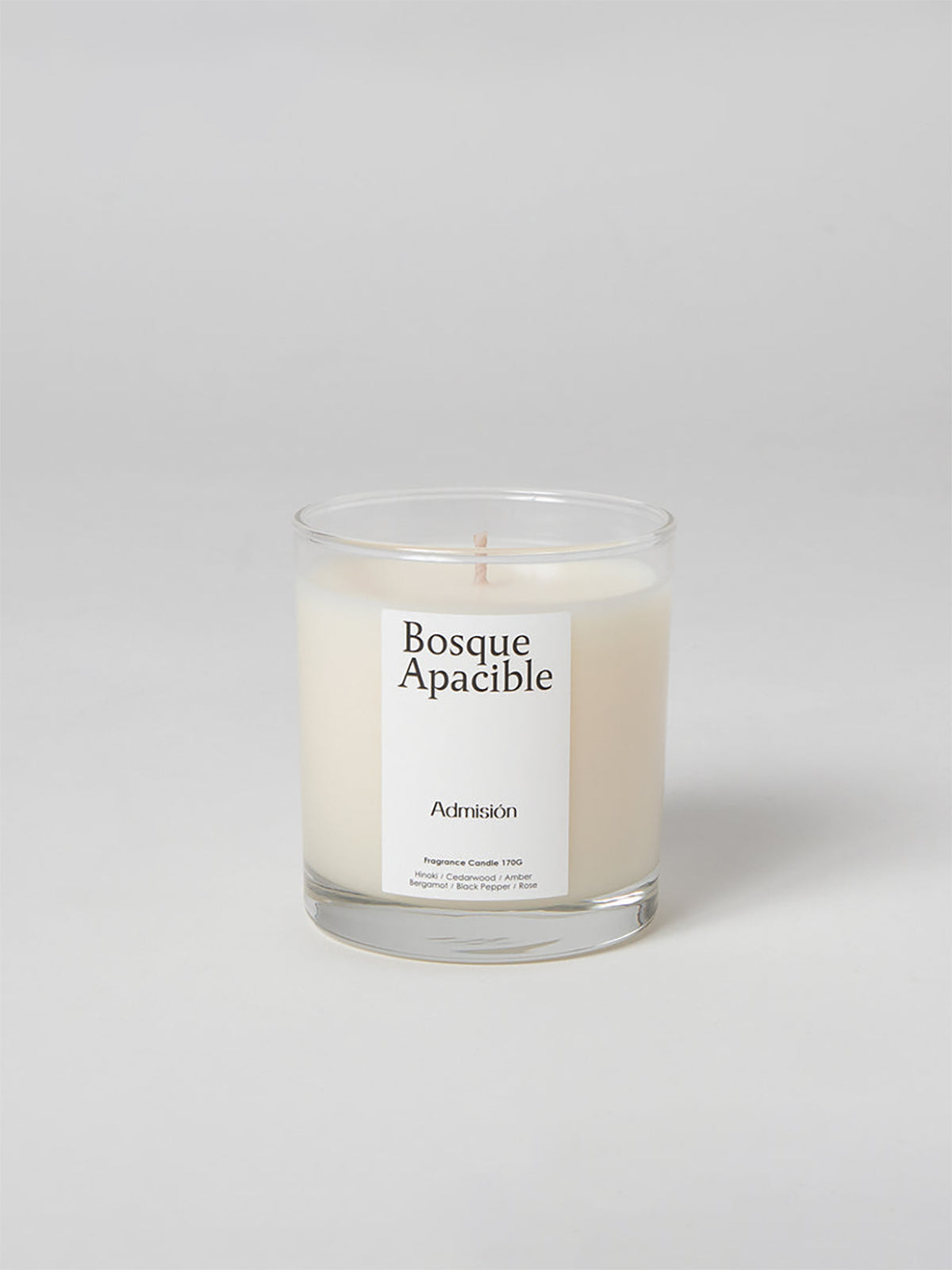 【Admision】Fragrance Candle Bosque Apacible