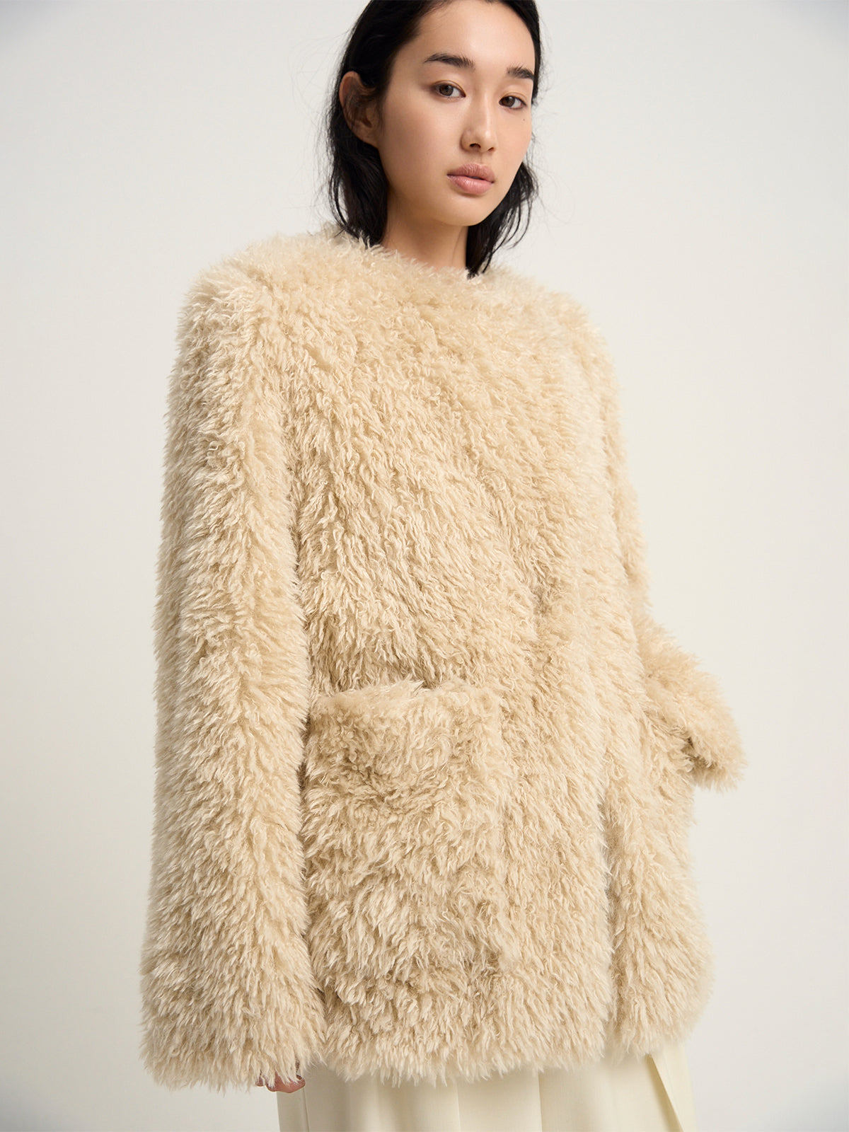 【Venica】Oddet | Classic fur coat