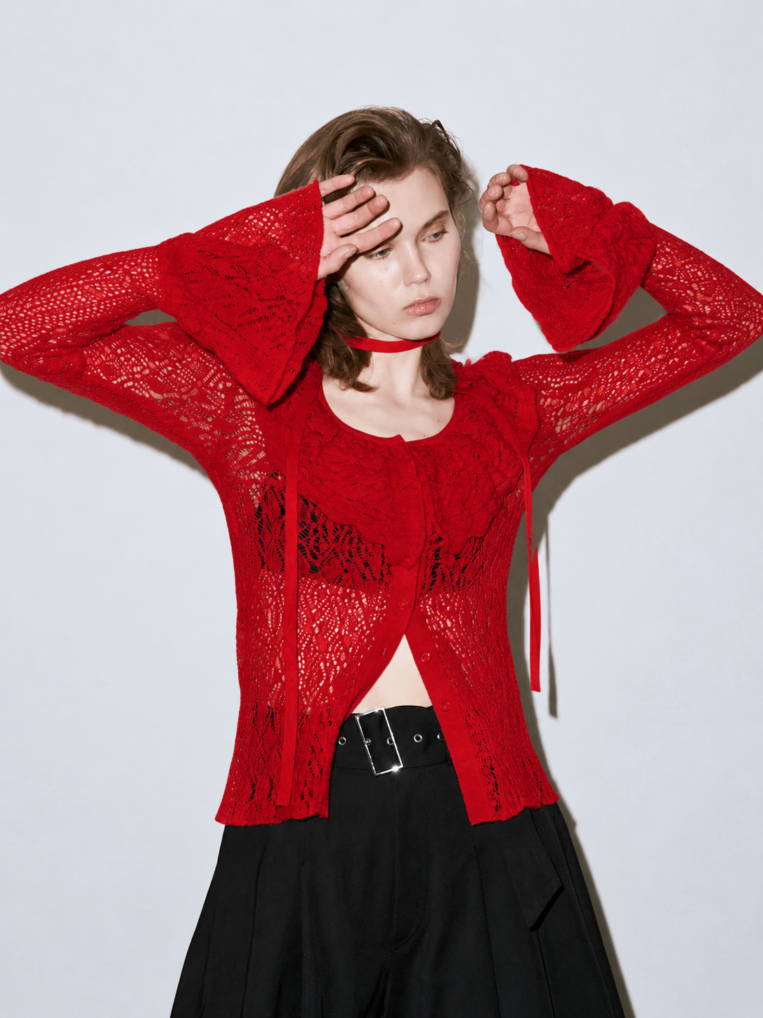 PLUMERIA LACE KNIT