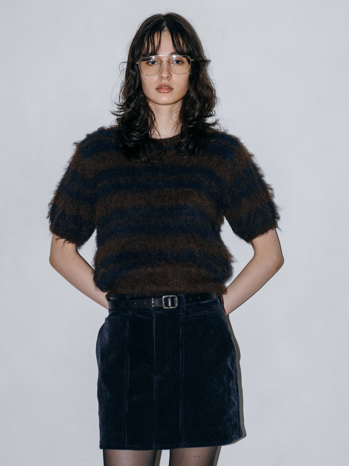 SOFT BRUSHED KNIT TOP