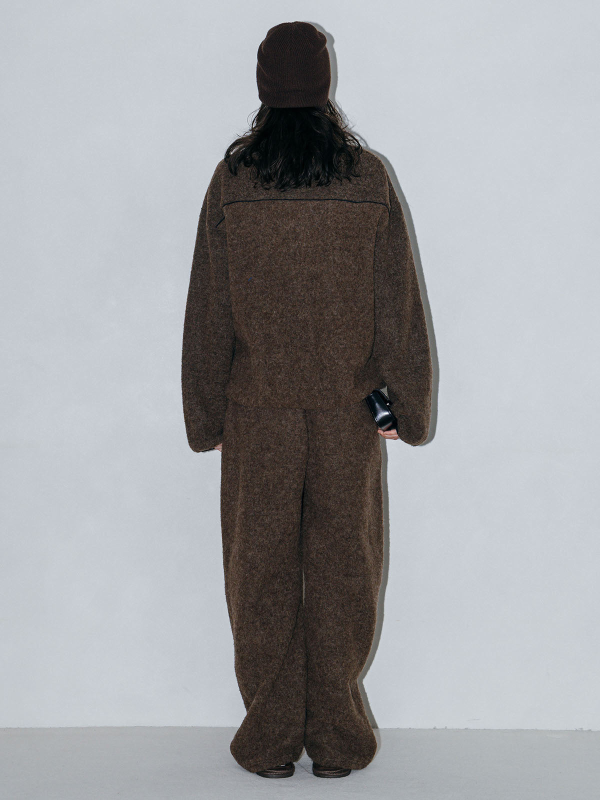 WOOL FLEECE TOP