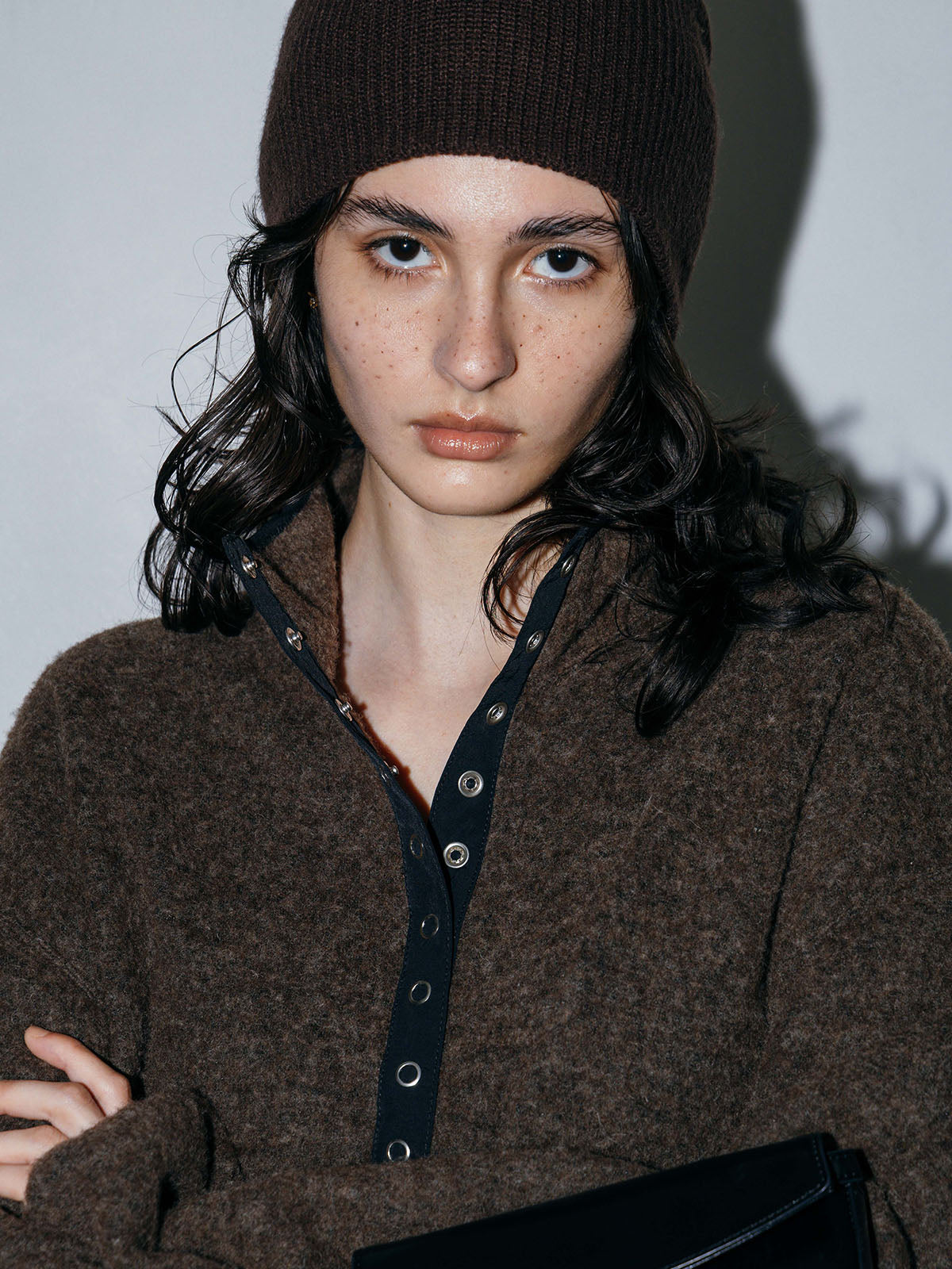 WOOL FLEECE TOP