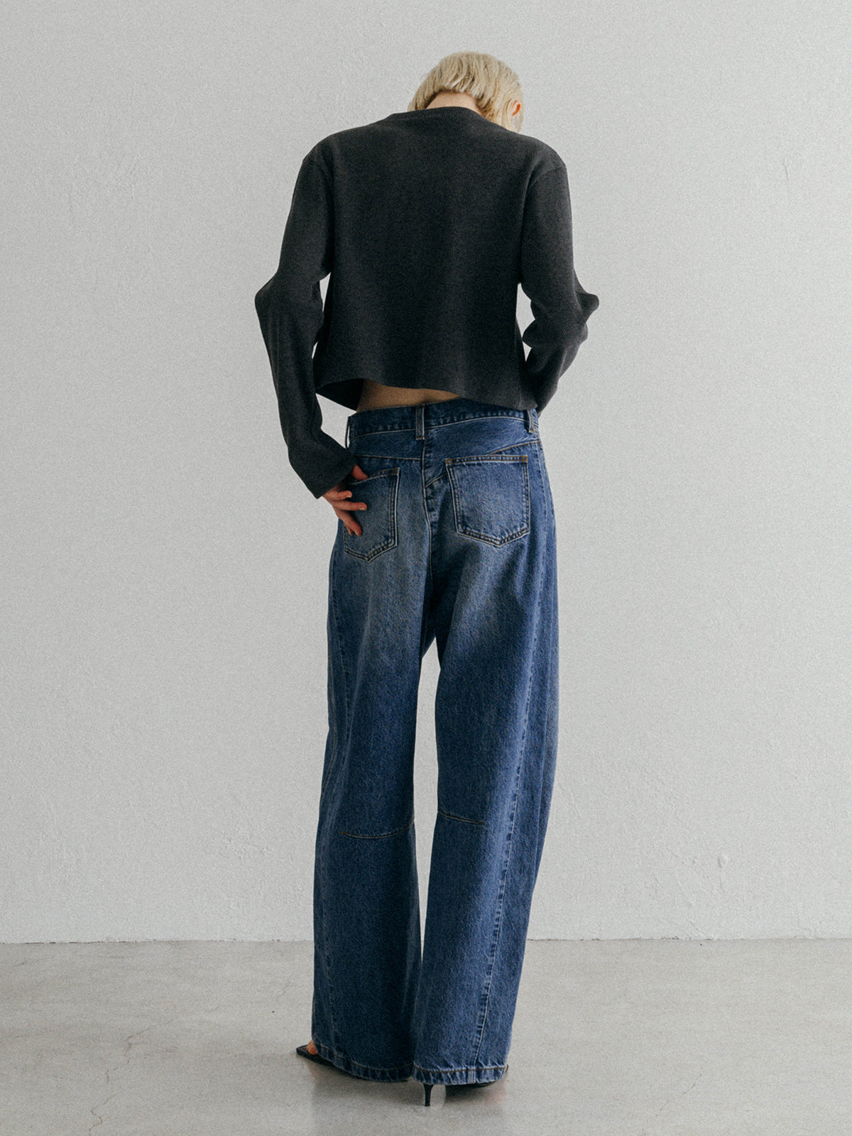 WIDE BEETLE DENIM PANTS