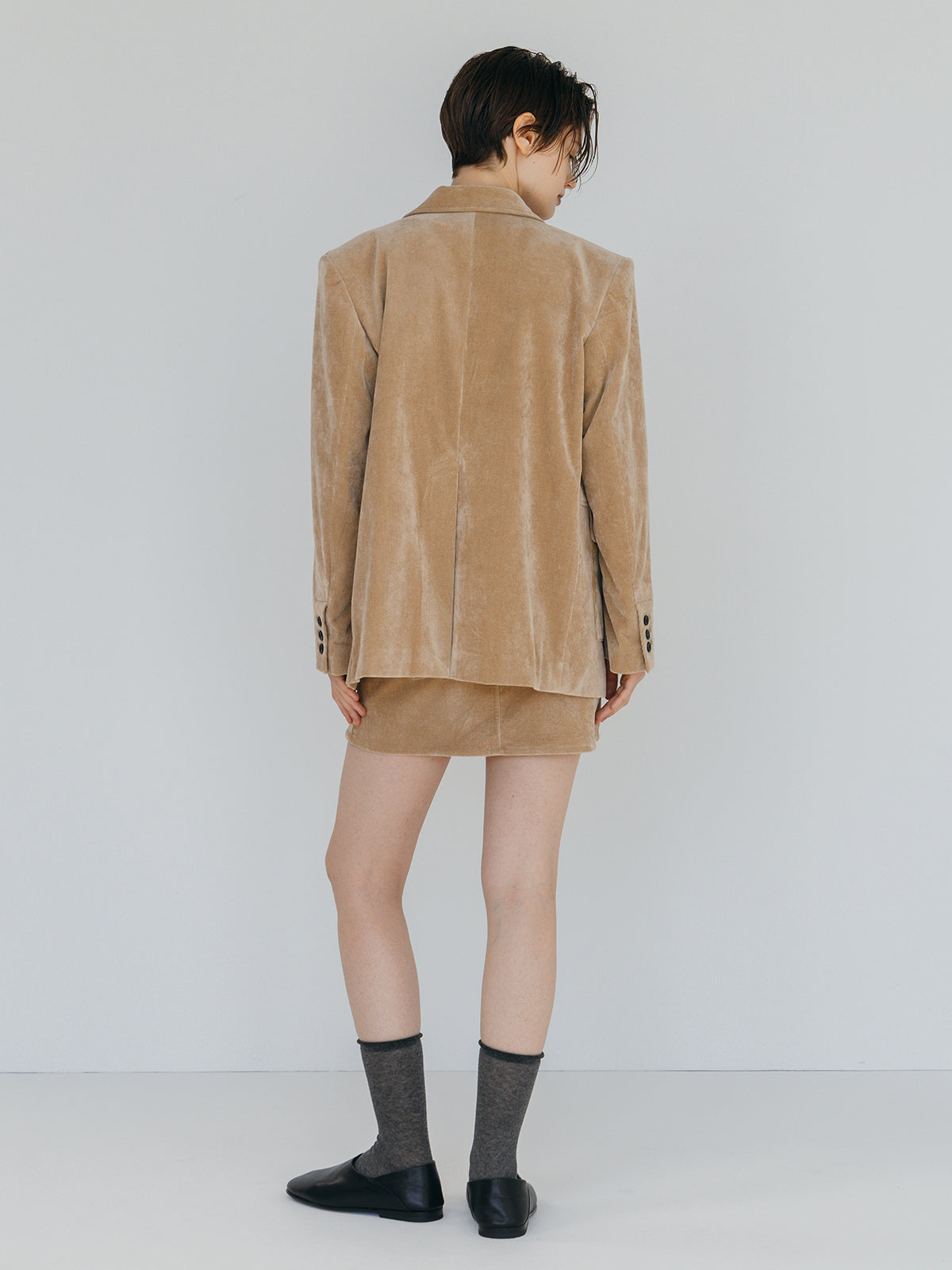 CORDUROY MINI SKIRT