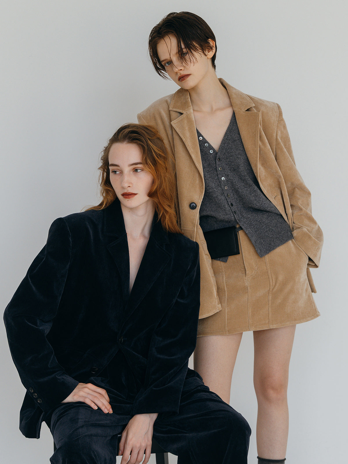CORDUROY TAILORED JACKET