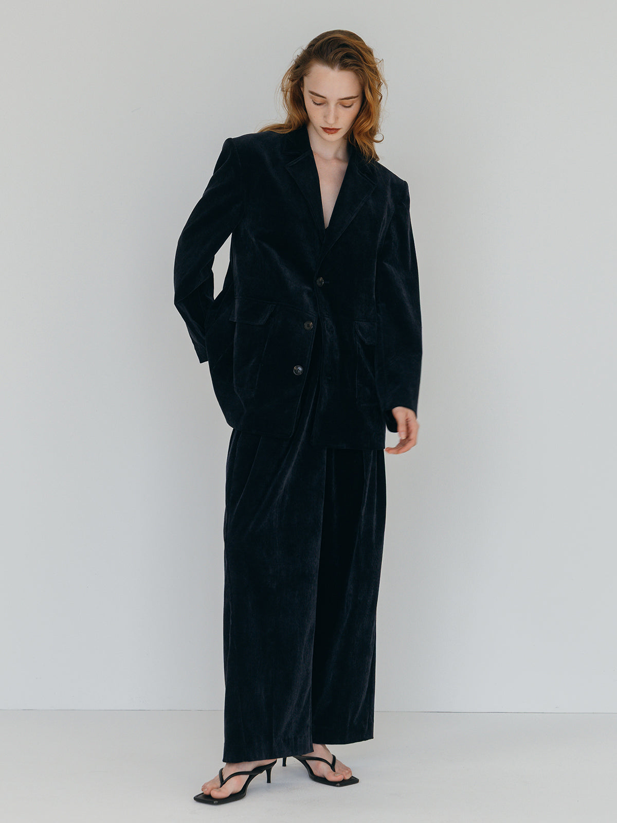 CORDUROY TAILORED JACKET