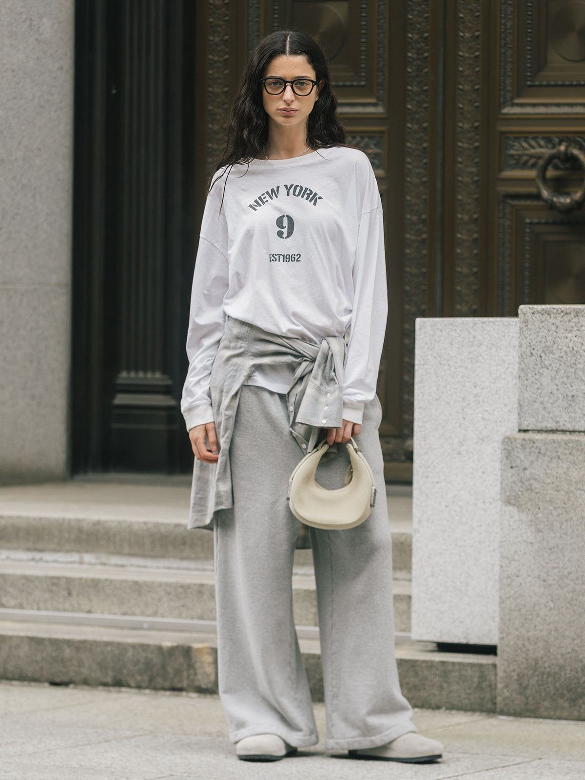 PARMANENT L/S TEE(NEW YORK 9)