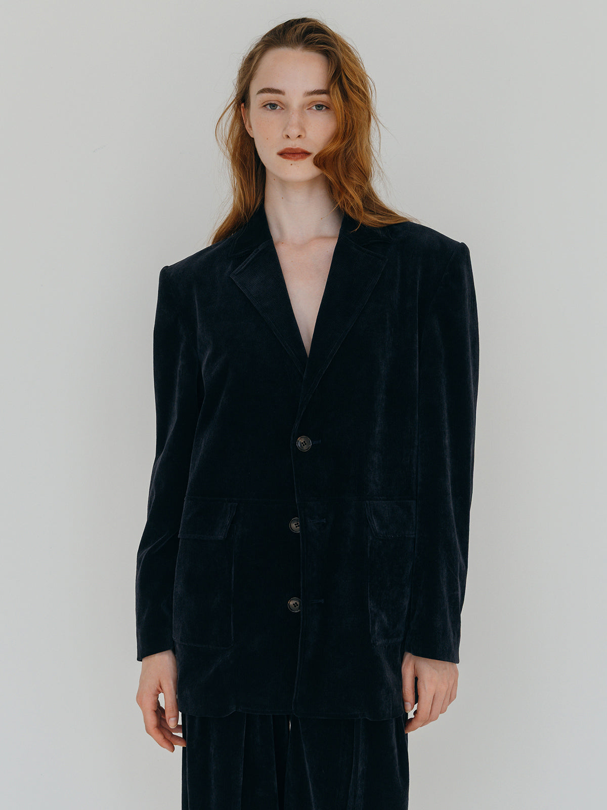 CORDUROY TAILORED JACKET