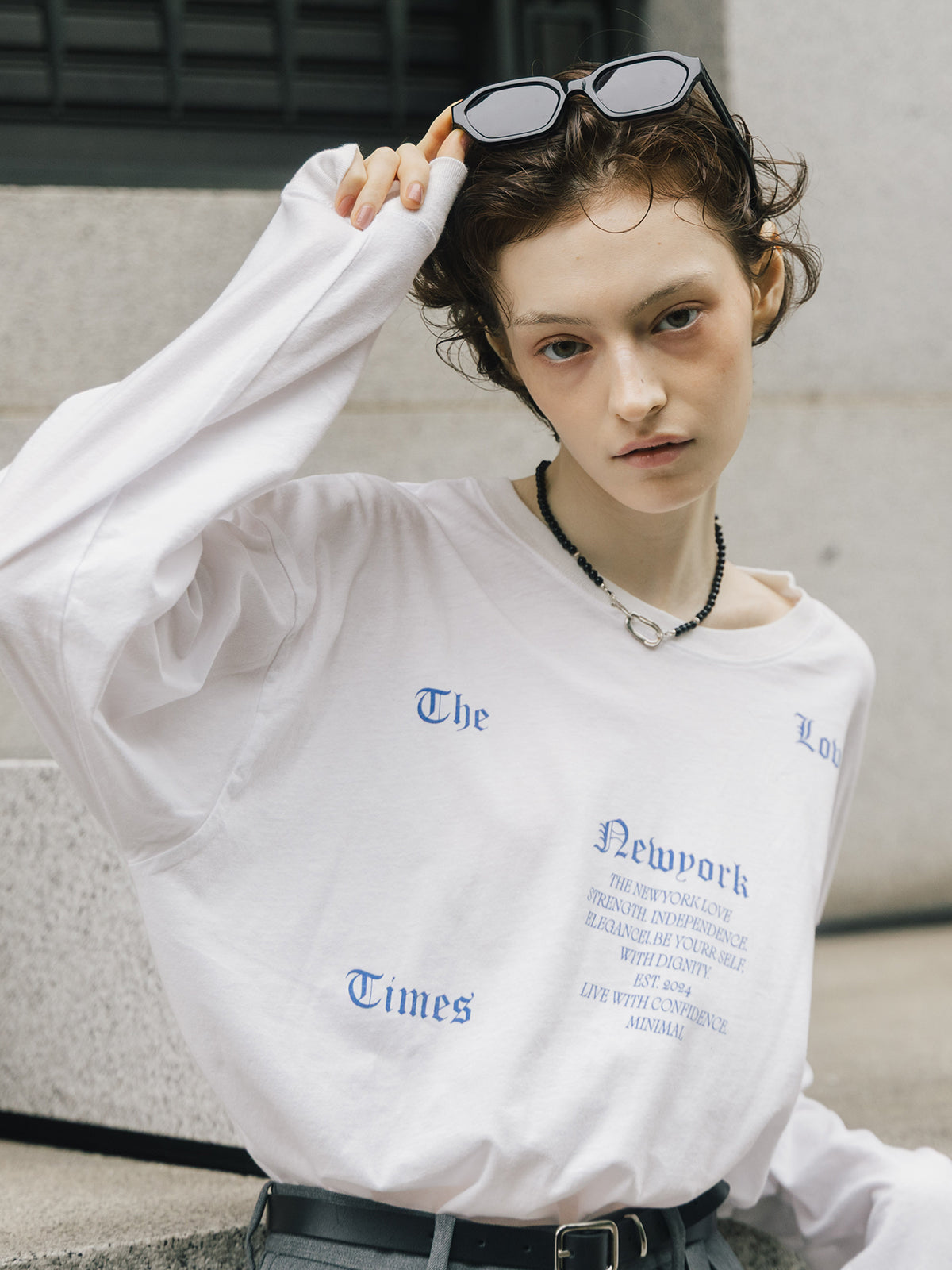 PARMANENT L/S TEE( The Love Time Re)