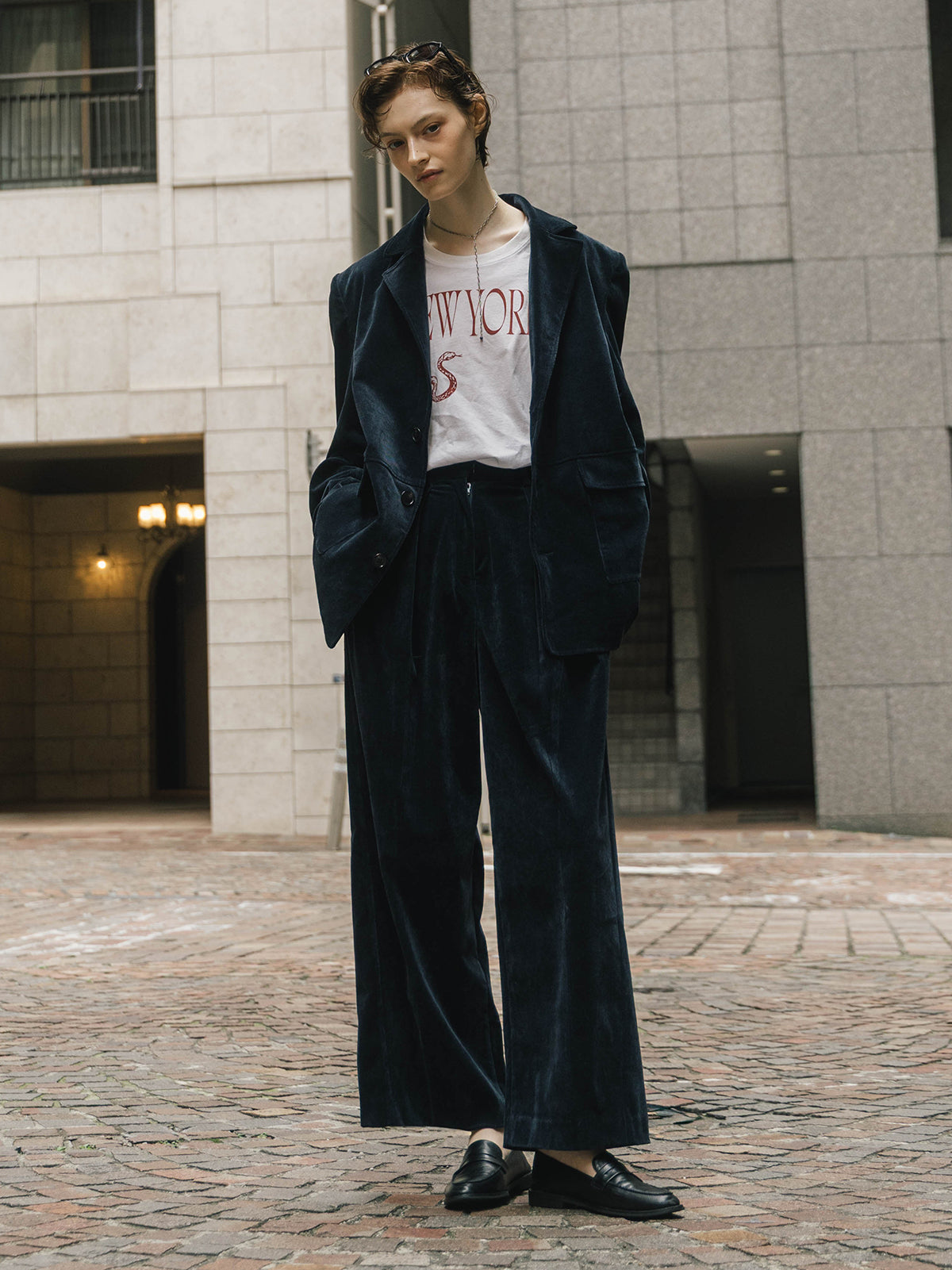 PARMANENT L/S TEE(NEW YORK SNAKE)