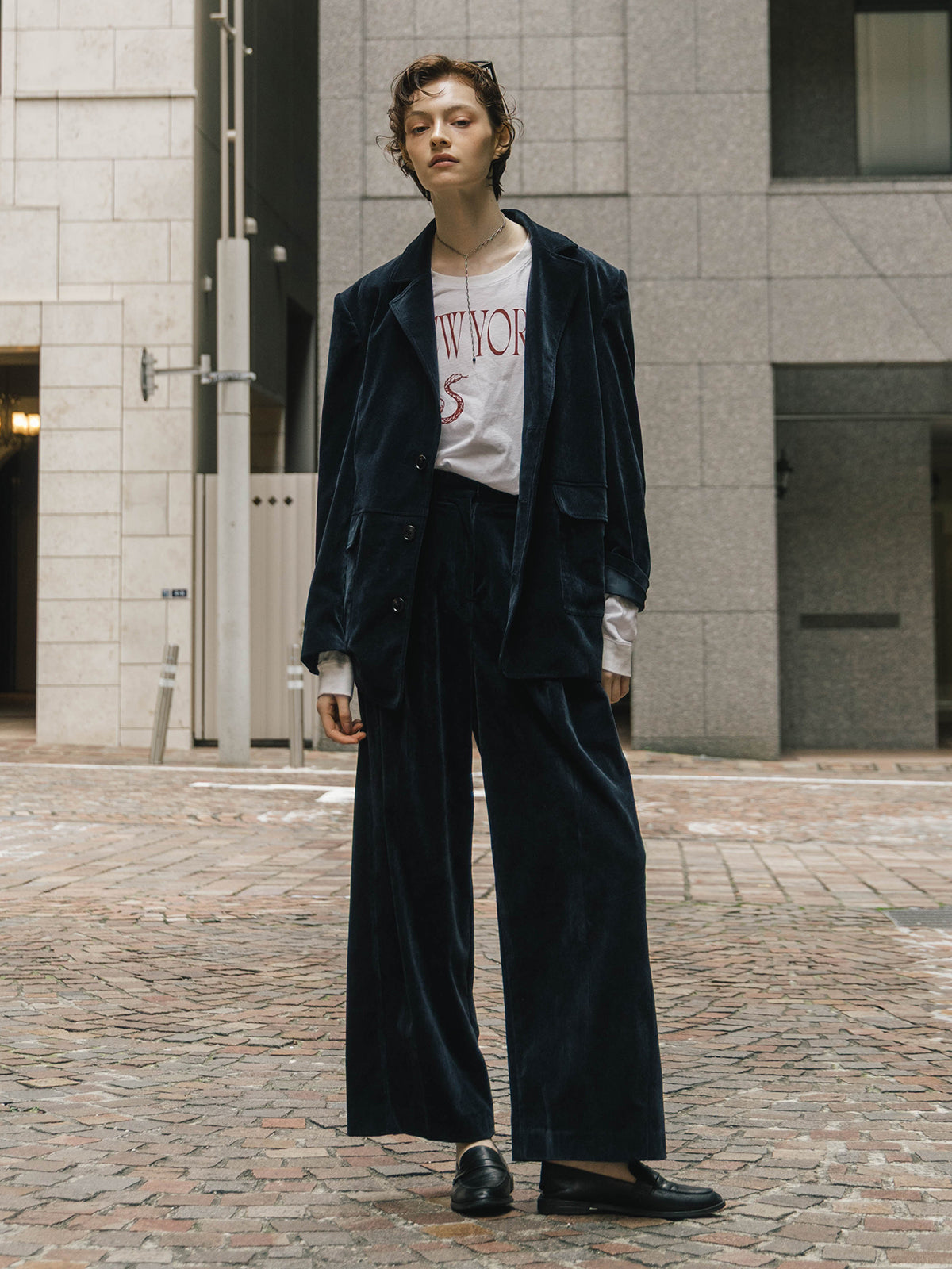 PARMANENT L/S TEE(NEW YORK SNAKE)