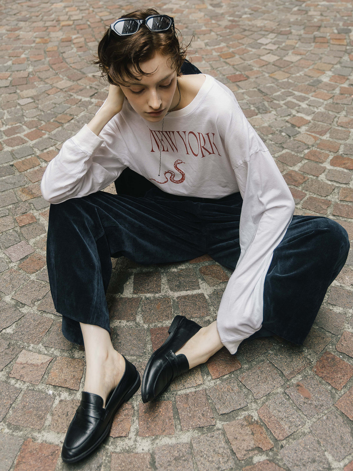 PARMANENT L/S TEE(NEW YORK SNAKE)