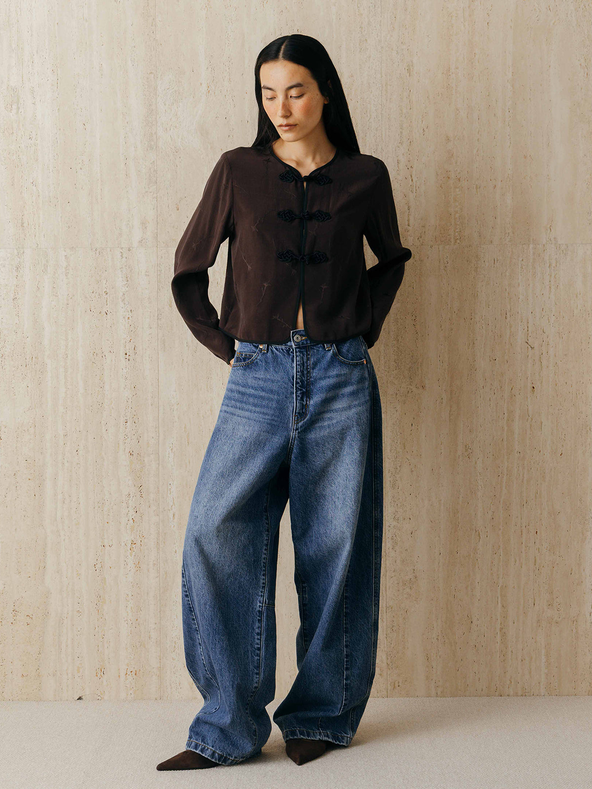 SATIN JQ CHINA JACKET