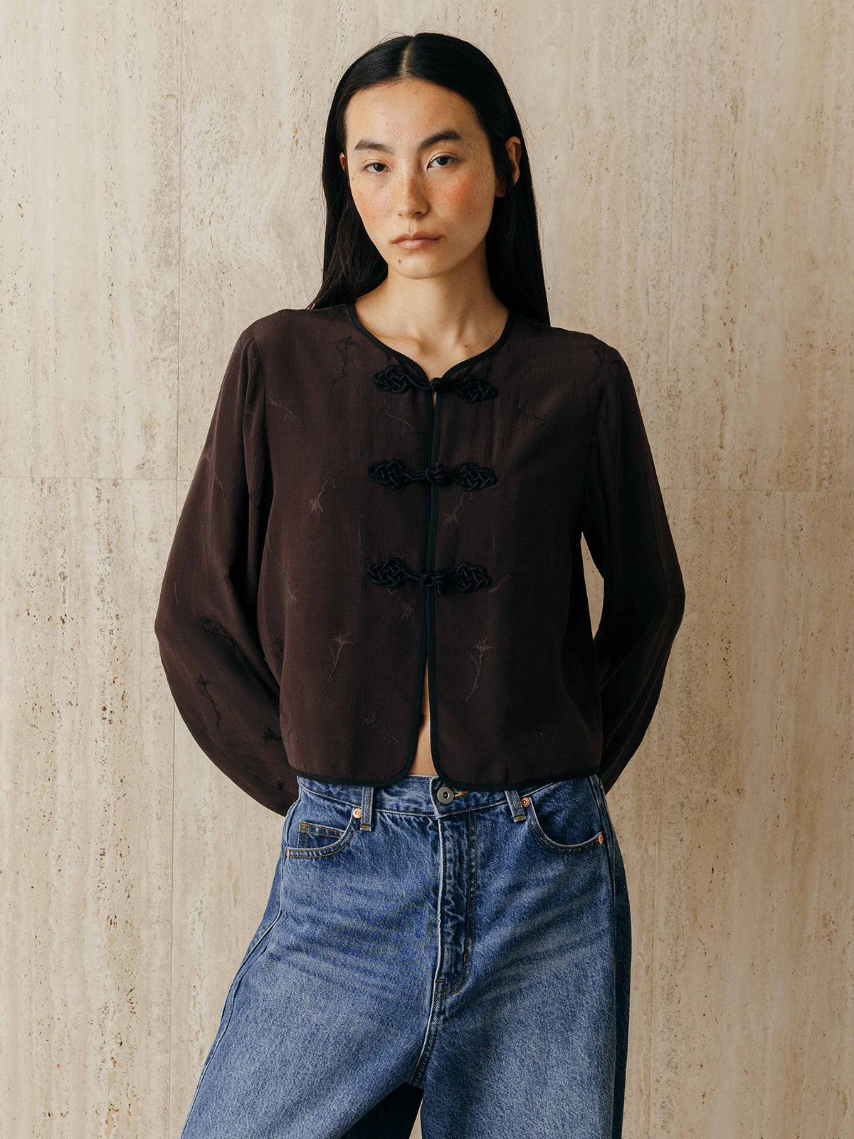 SATIN JQ CHINA JACKET