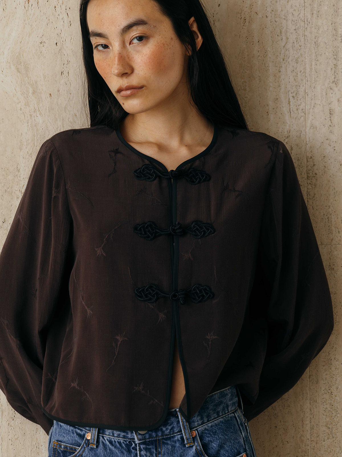 SATIN JQ CHINA JACKET