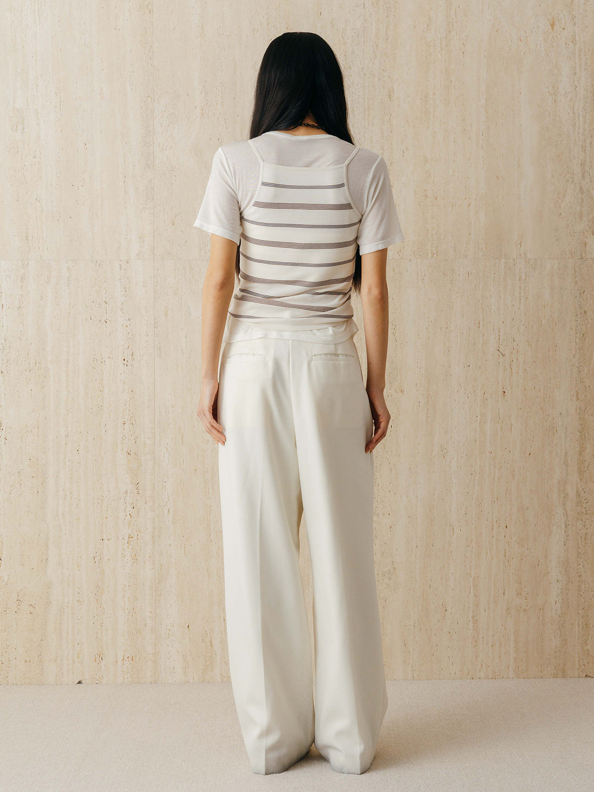 MULCH BORDER KNIT CAMISOLE