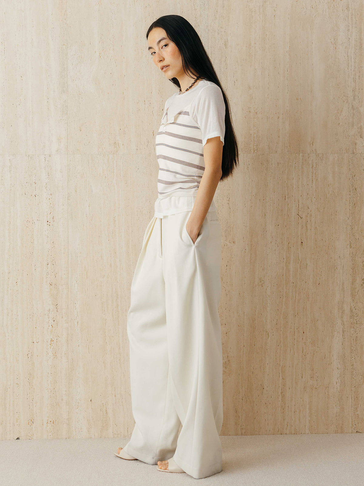 MULCH BORDER KNIT CAMISOLE