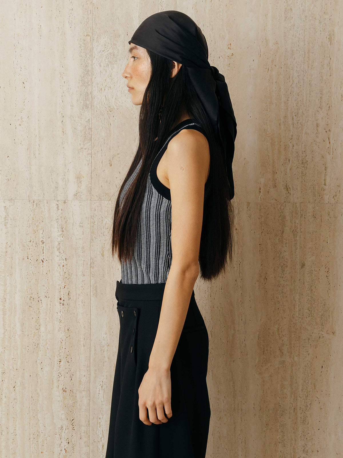 TUCK STITCH TANK TOP