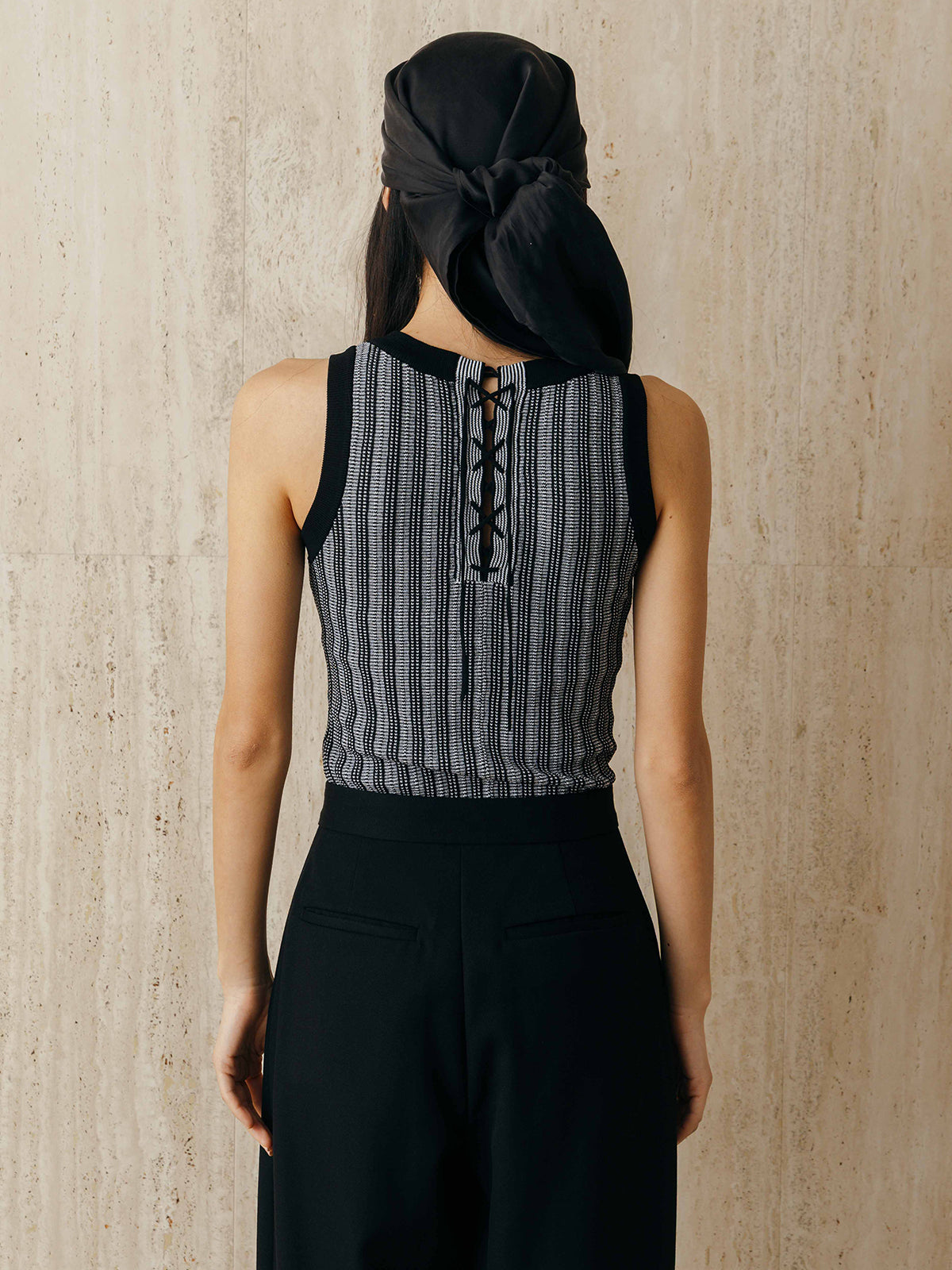 TUCK STITCH TANK TOP