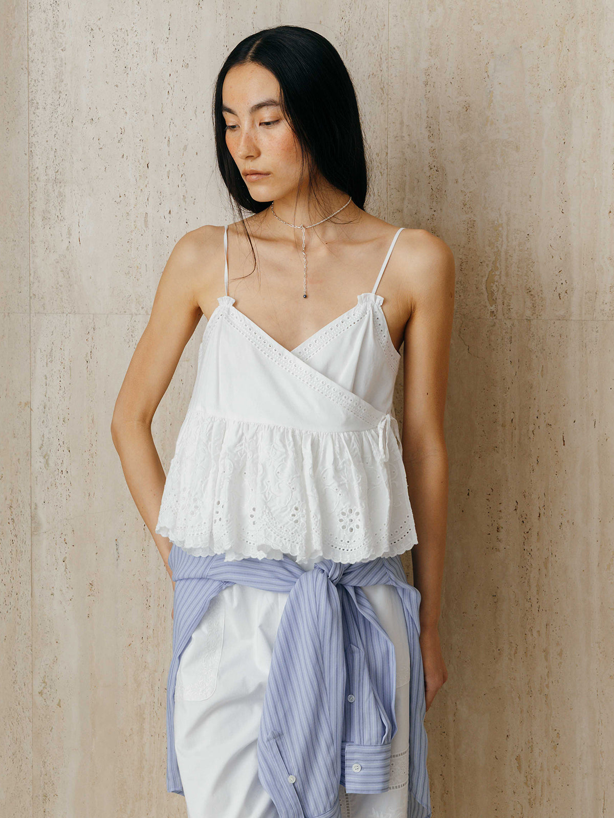 LACE PATCHWORK TOPS